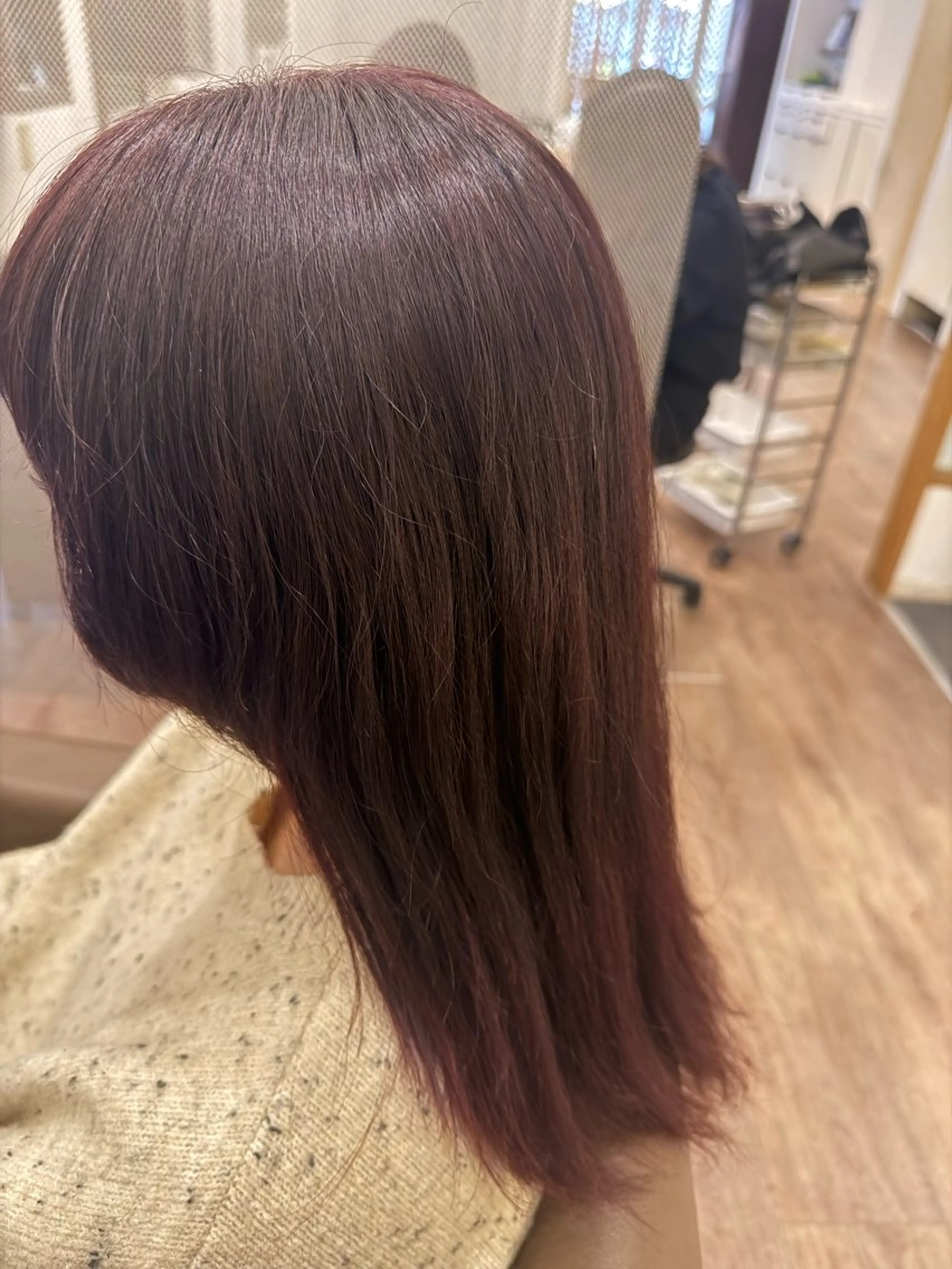 ロング 宗川 雅美のヘアスタイル