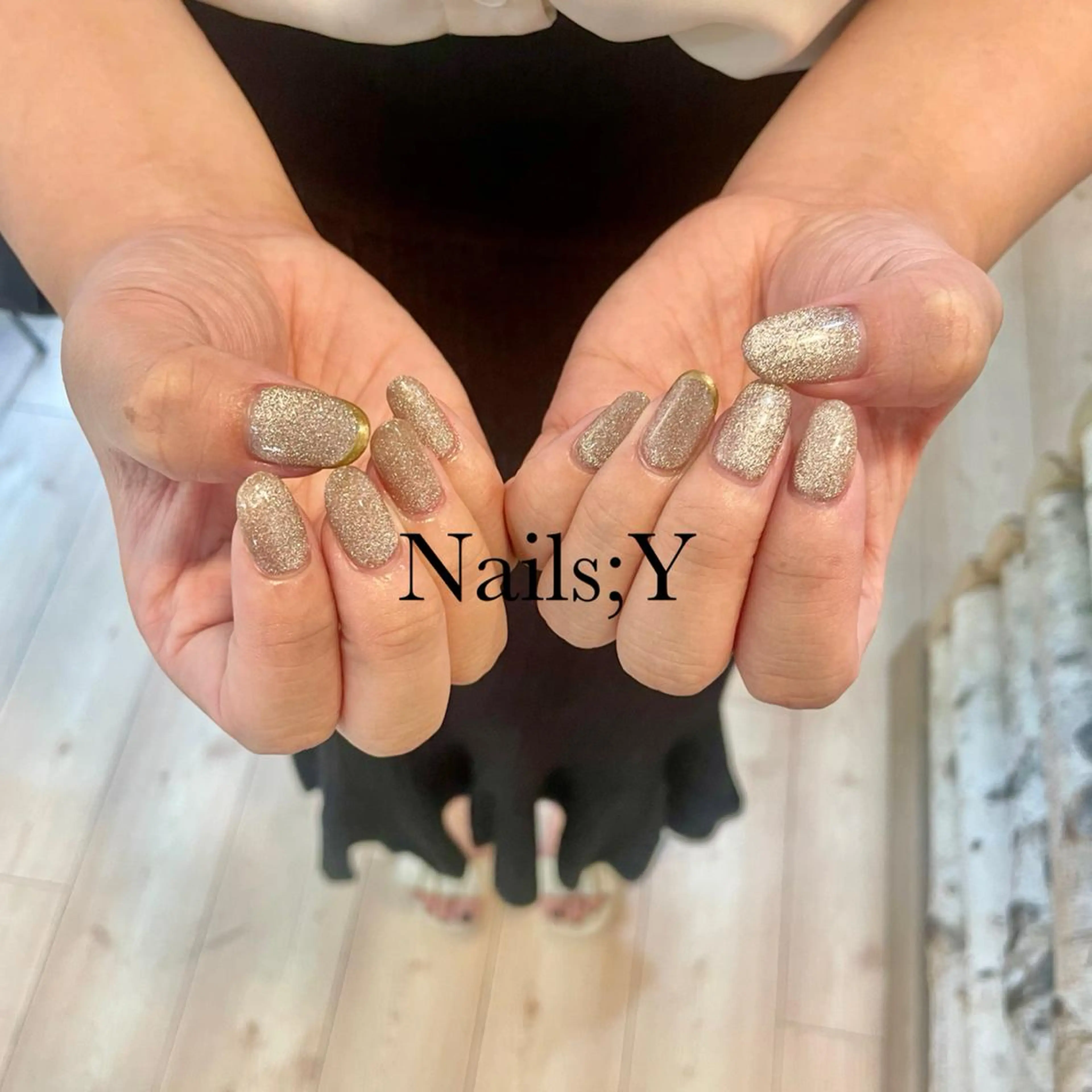 ネイル ジェルネイル マグネットネイル パラジェル ハンドネイル yo koのネイルデザイン