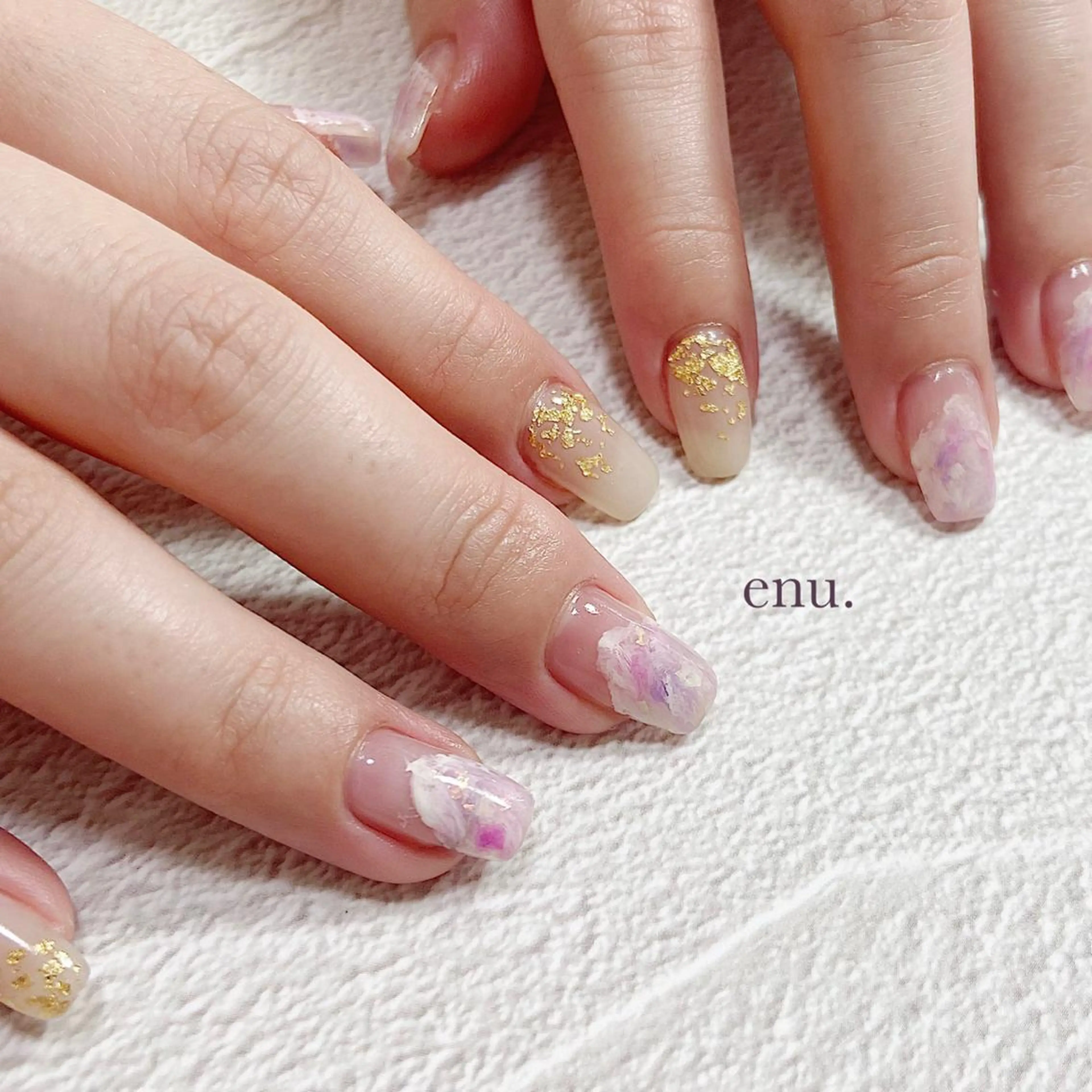 ネイル ハンドネイル enu. nanakoのネイルデザイン