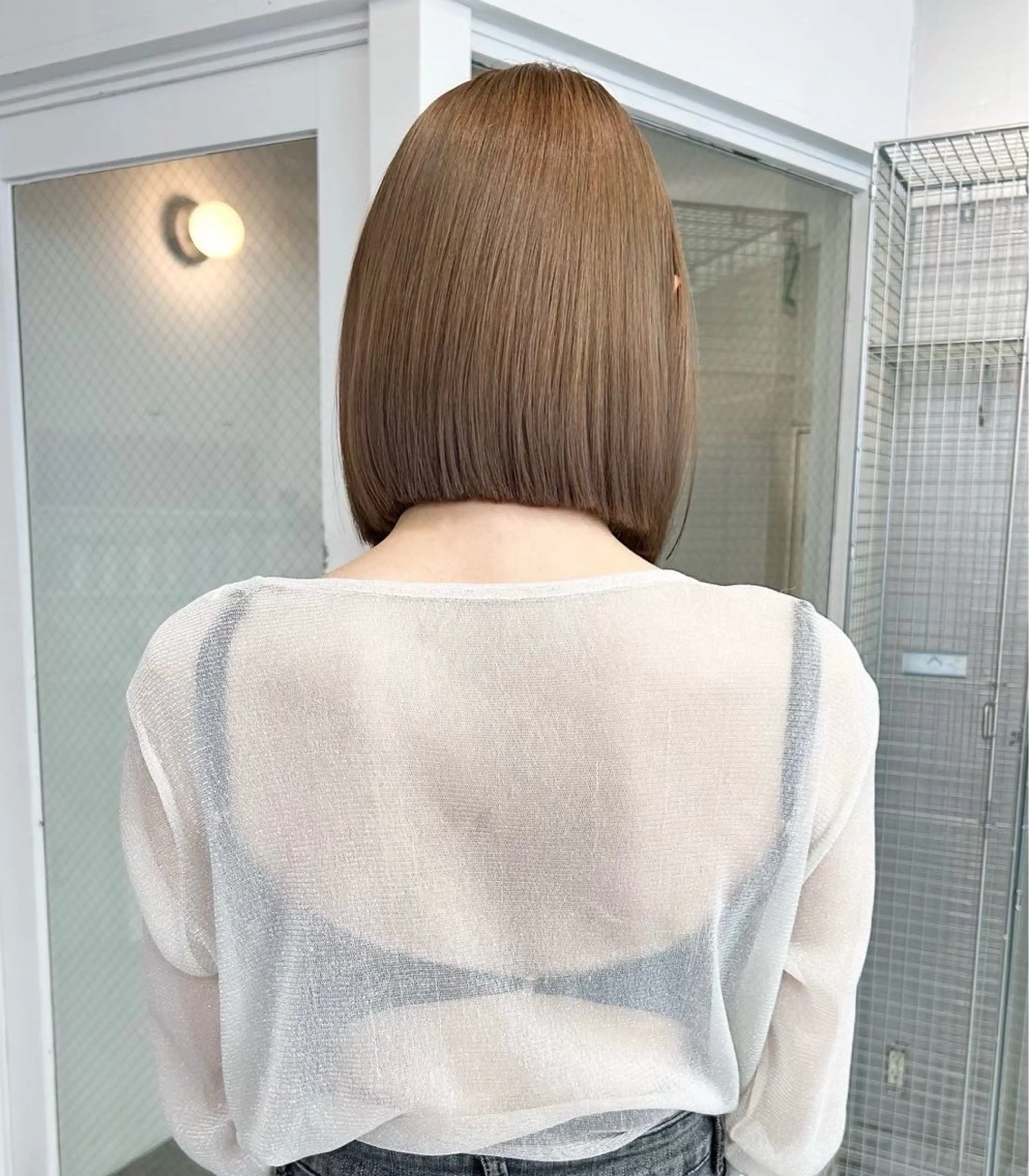 ミディアム カット cashel/kishaba所属・大園 莞奈のヘアスタイル