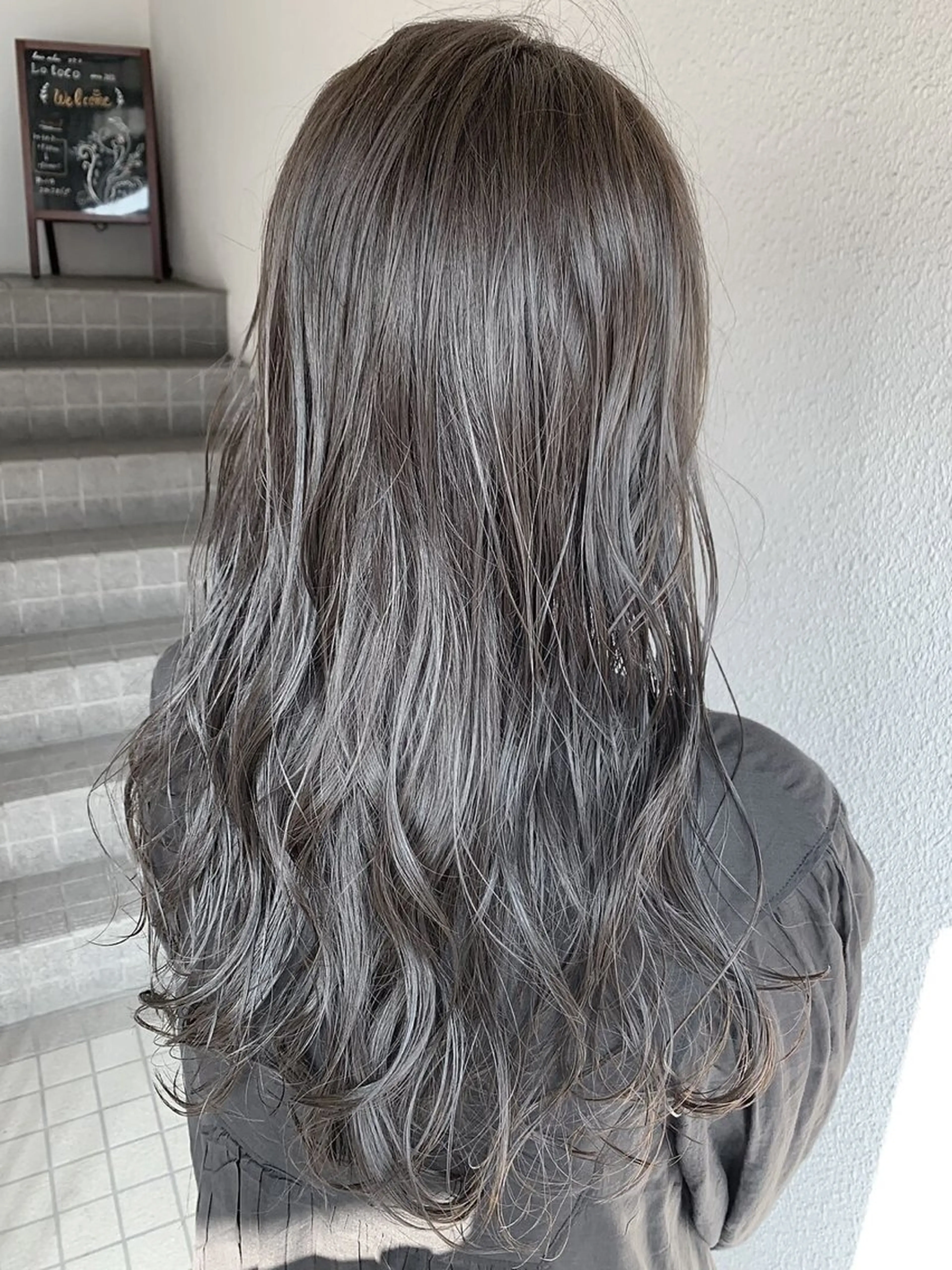 カラー ヘアカラー ヘッドスパ 吉田 和/縮毛矯正/ ダブルカラーのヘアスタイル