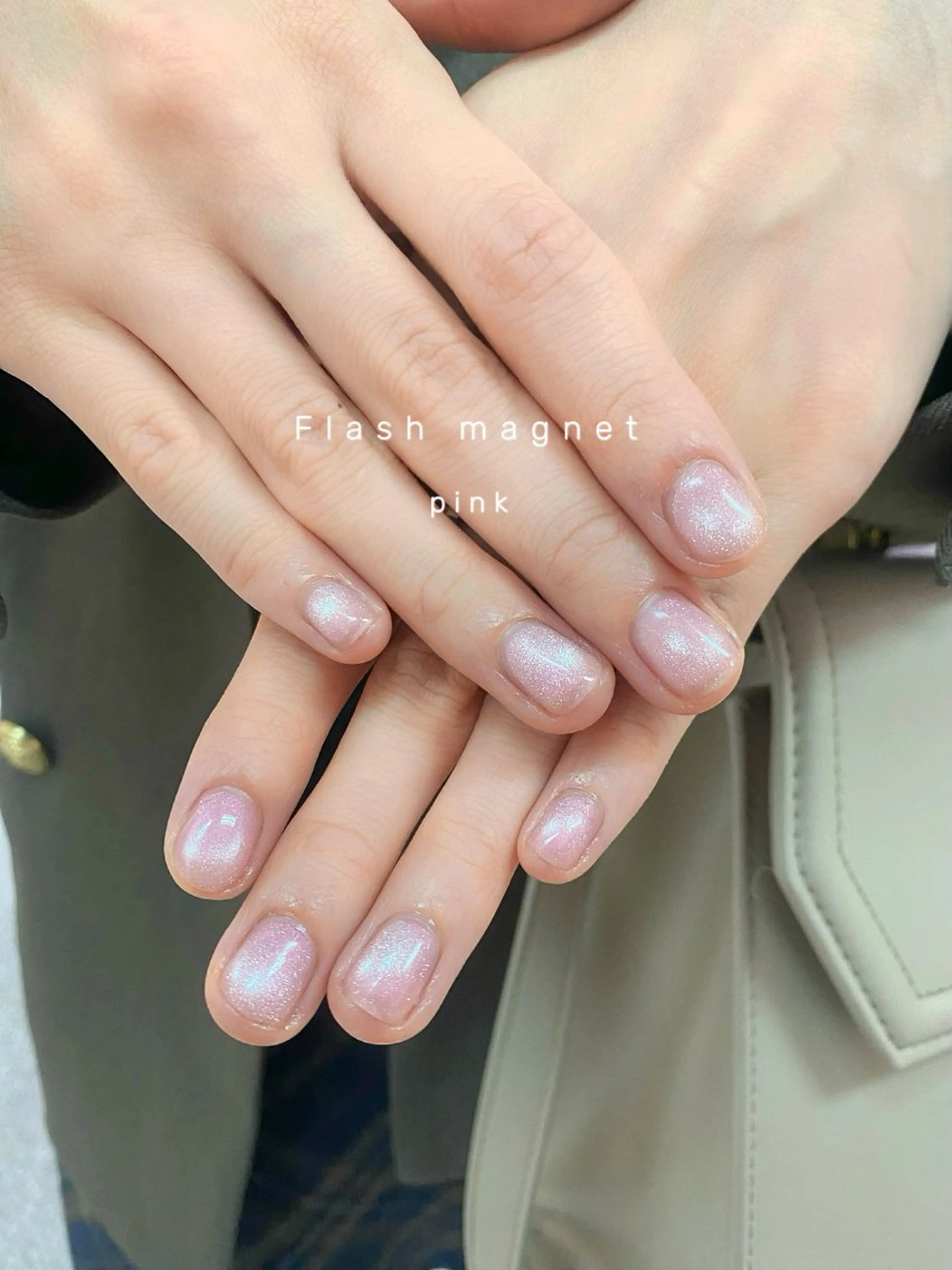 ネイル マグネットネイル ハンドネイル Teasiameme ヒノのネイルデザイン