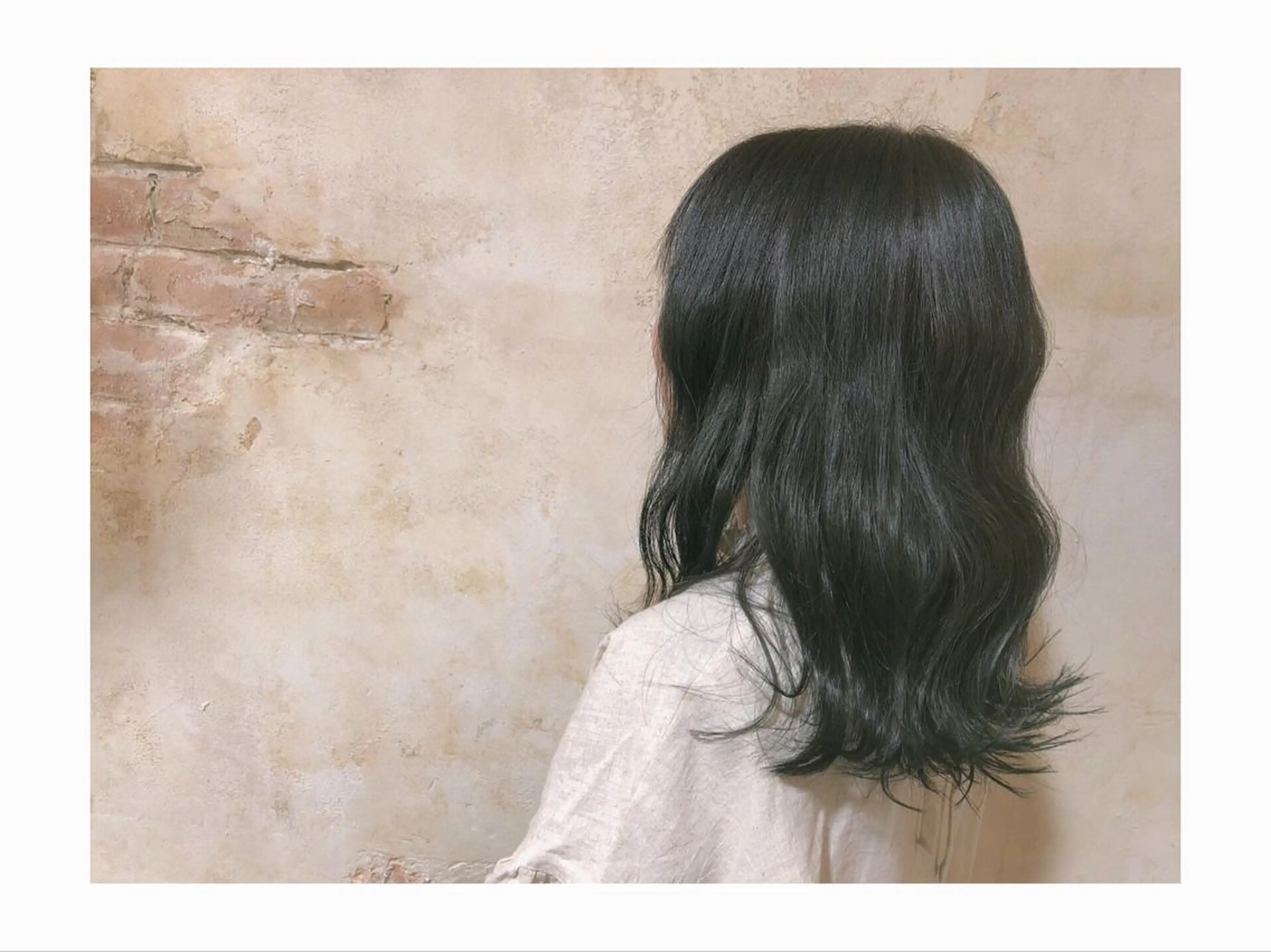 セミロング カラー パ ルのヘアスタイル