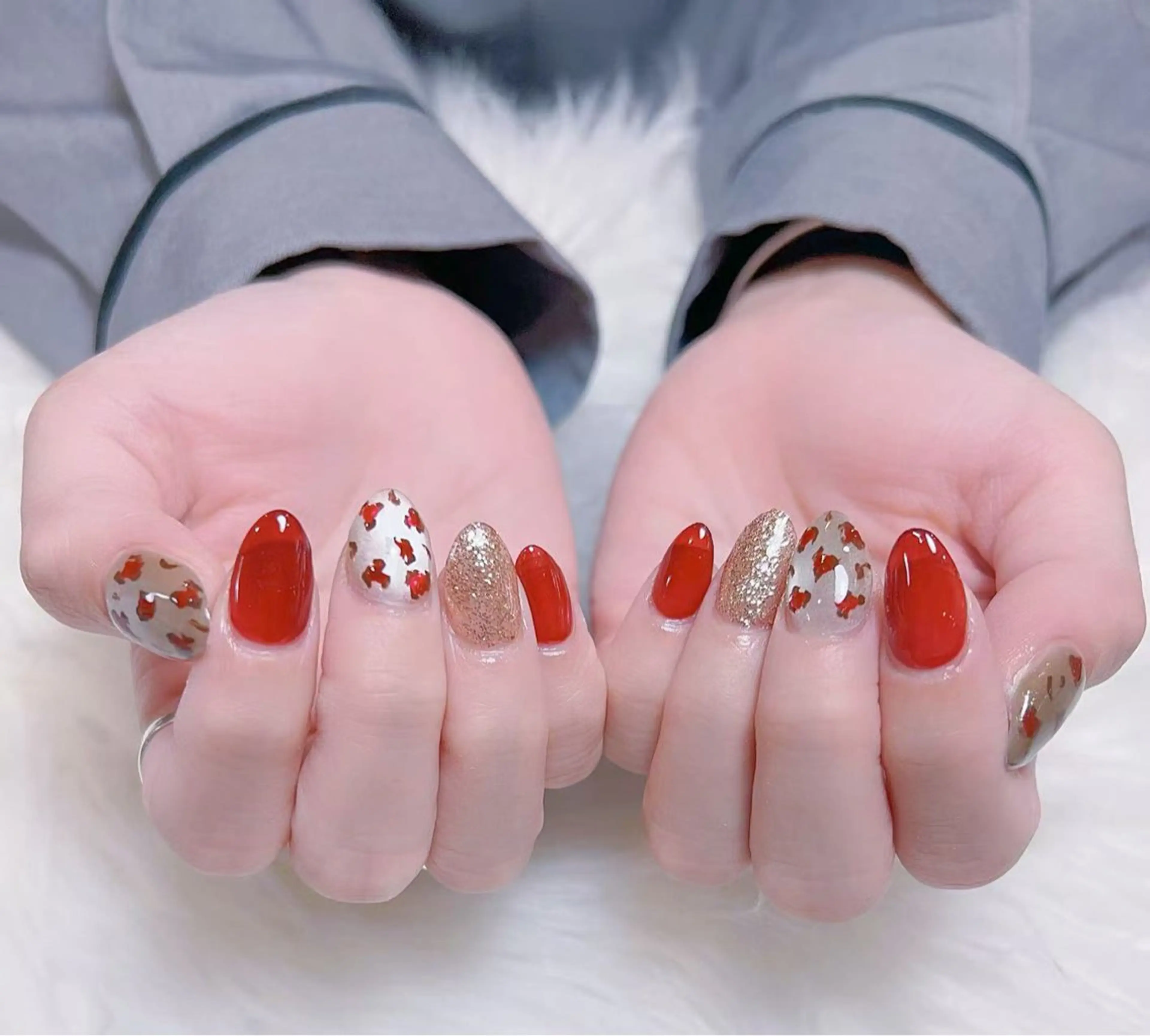 ネイル アートネイル チークネイル 長さ出し フラワーネイル フットネイル な なのネイルデザイン