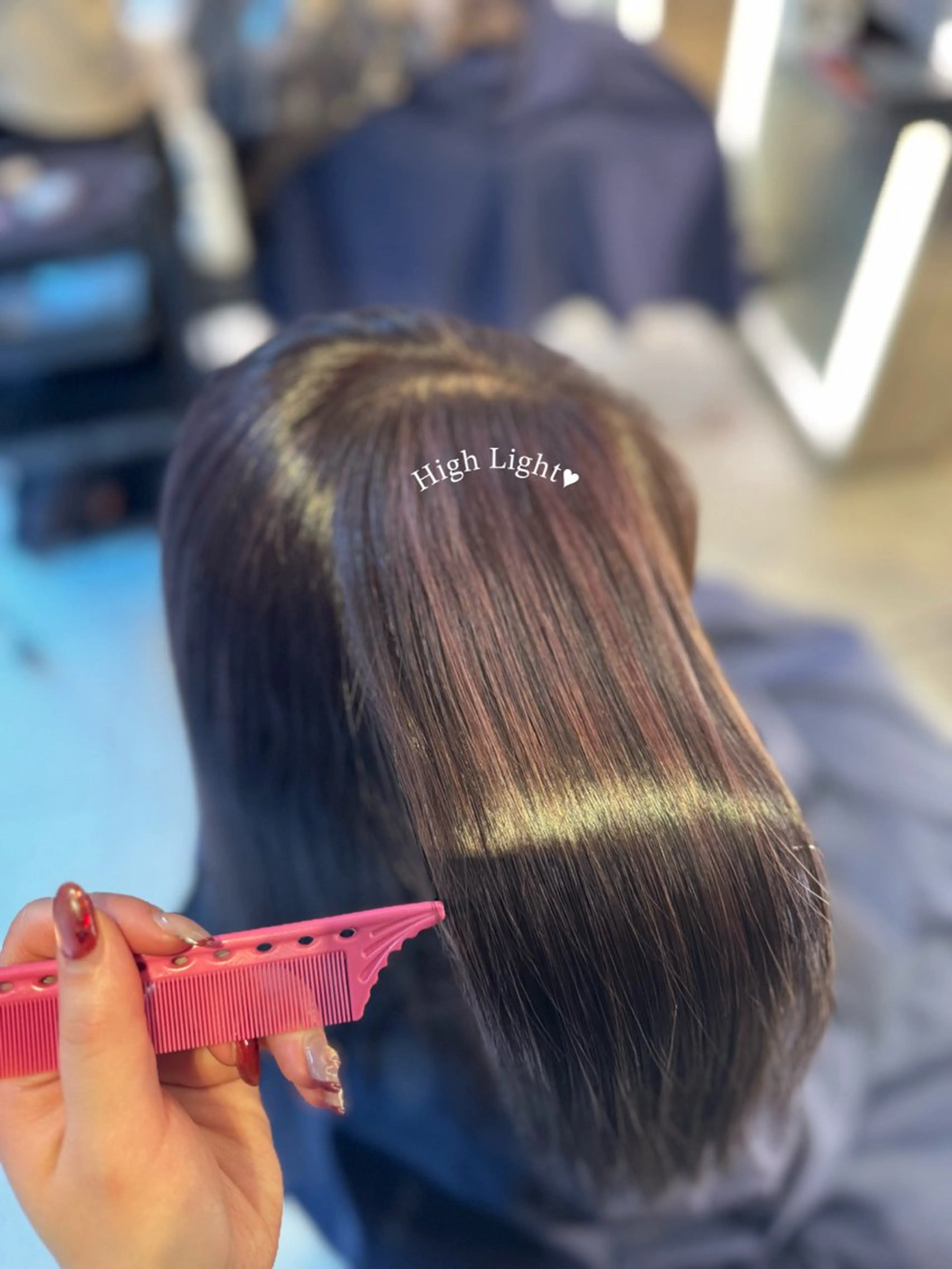 セミロング カラー luludi by APHRODITE GINZA所属・🤍たむら みなみ 銀座🤍のヘアスタイル