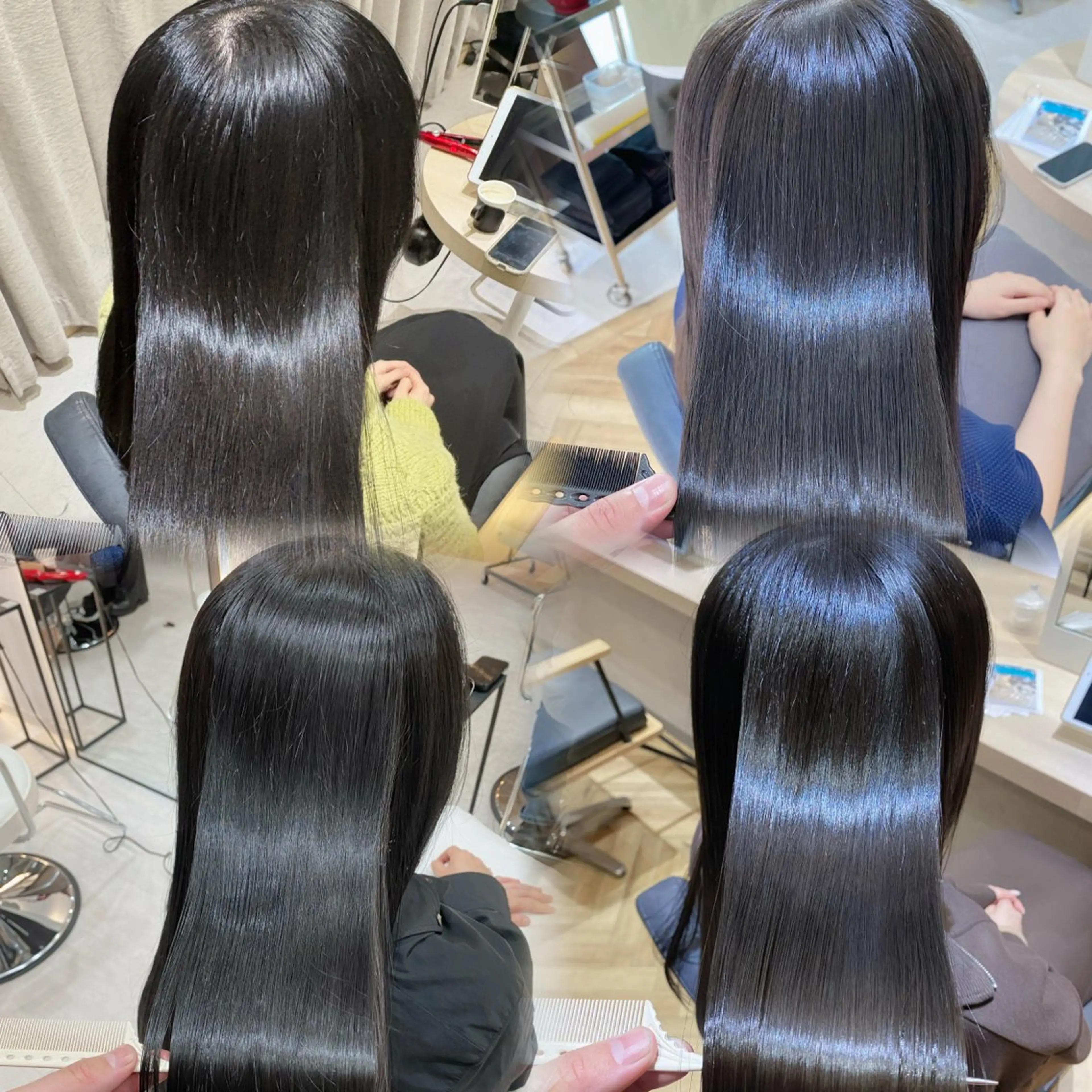 【🫧透明感が欲しい方🫧】⭐️アディクシーカラー＋カット＋3stepTR⭐️の写真