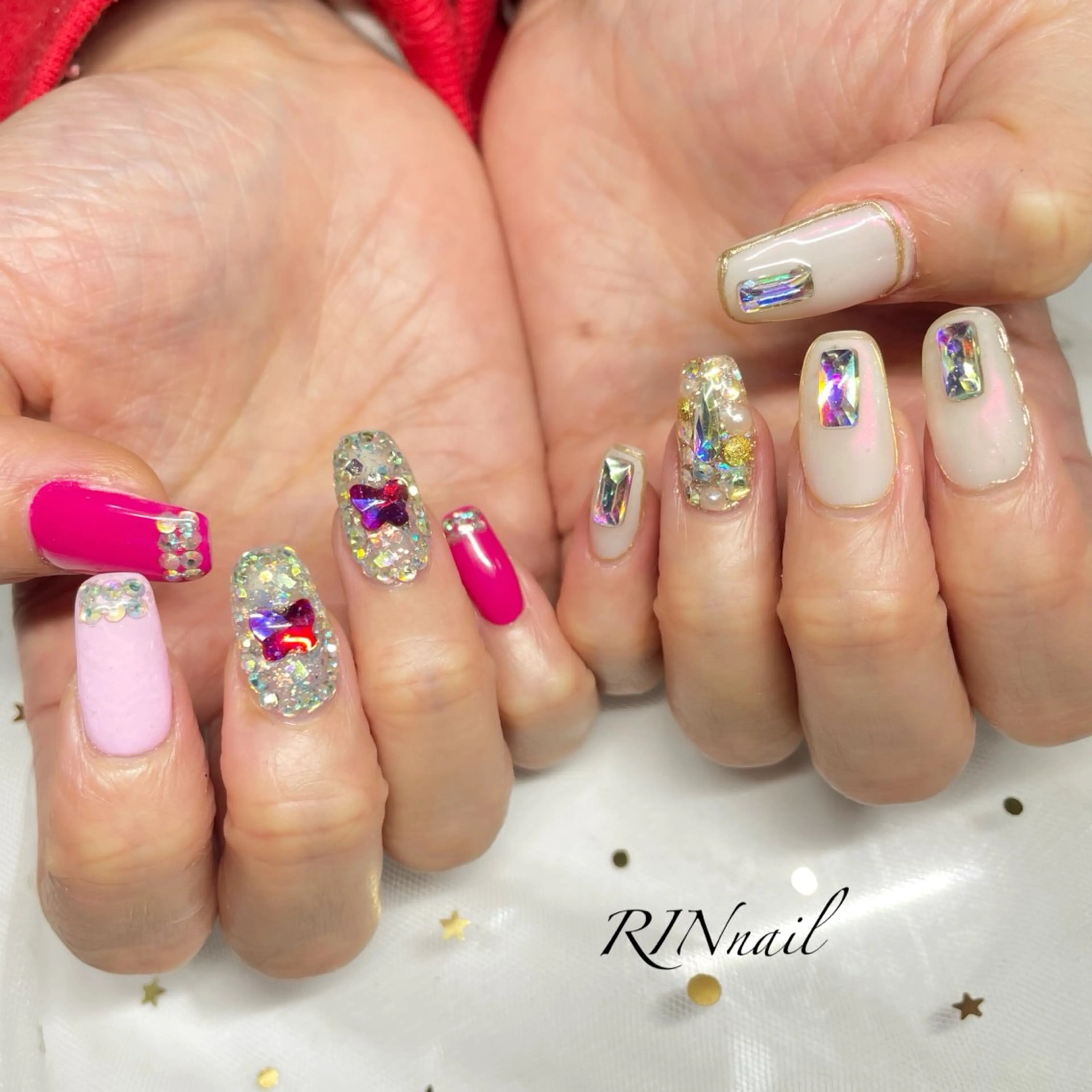 ネイル ハンドネイル ハンドケア RIN HOMEnailのネイルデザイン