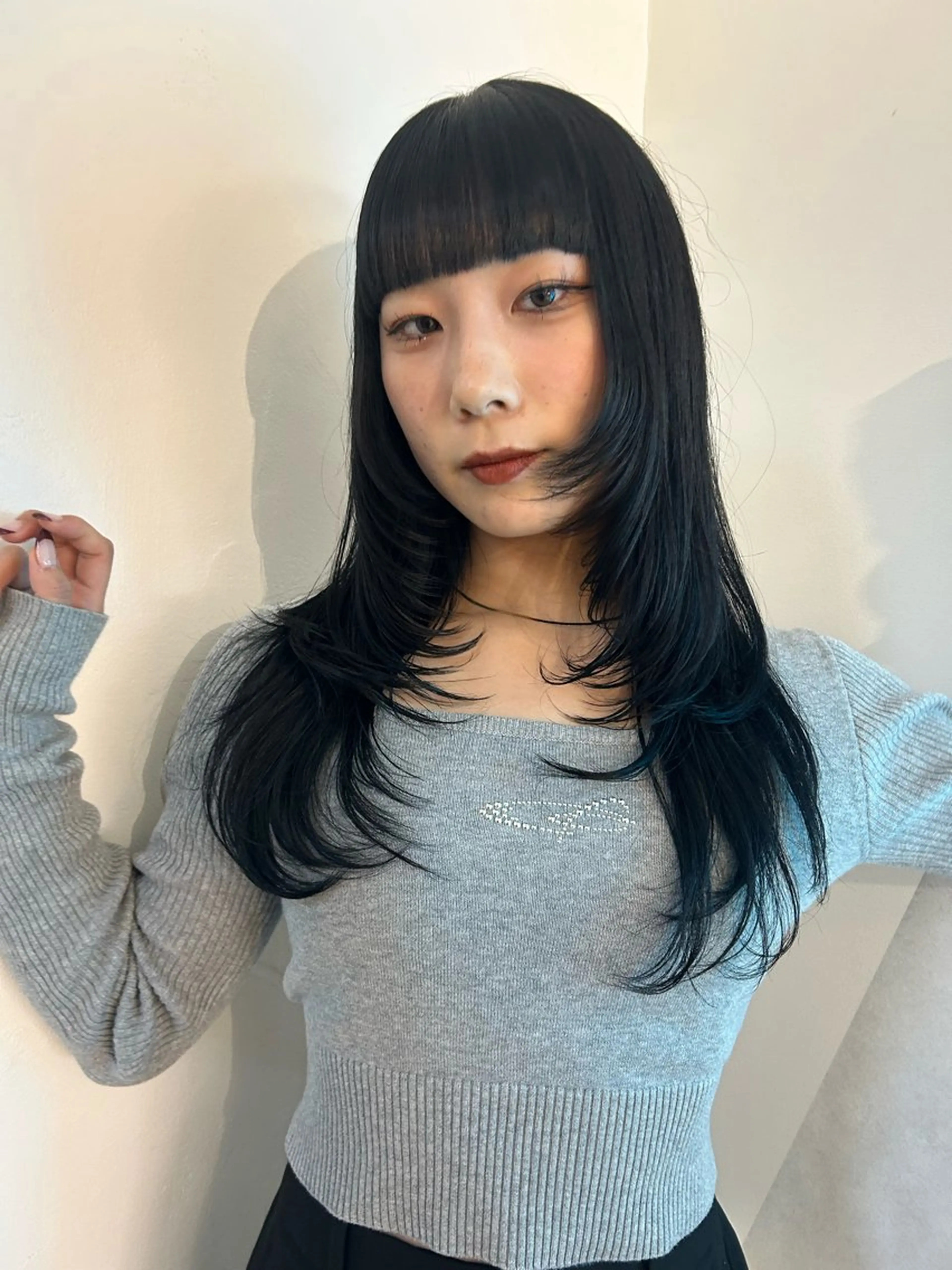 ロング カラー ヘアカラー 🌟暖色系ハイトーン 🌟AIのヘアスタイル