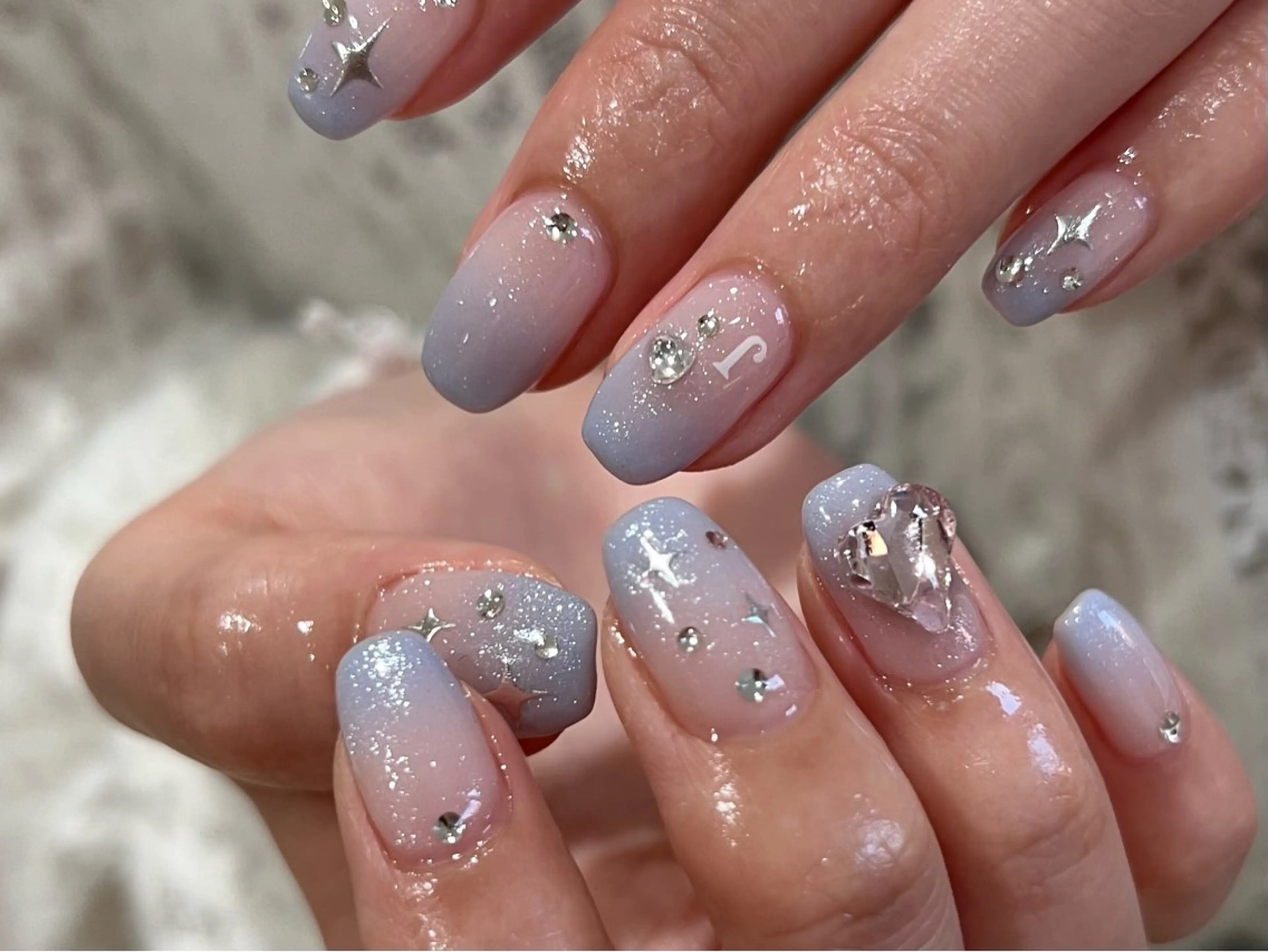 ネイル ハンドネイル múte.三軒茶屋所属・tsuki nail /三茶/韓国ネイルのネイルデザイン