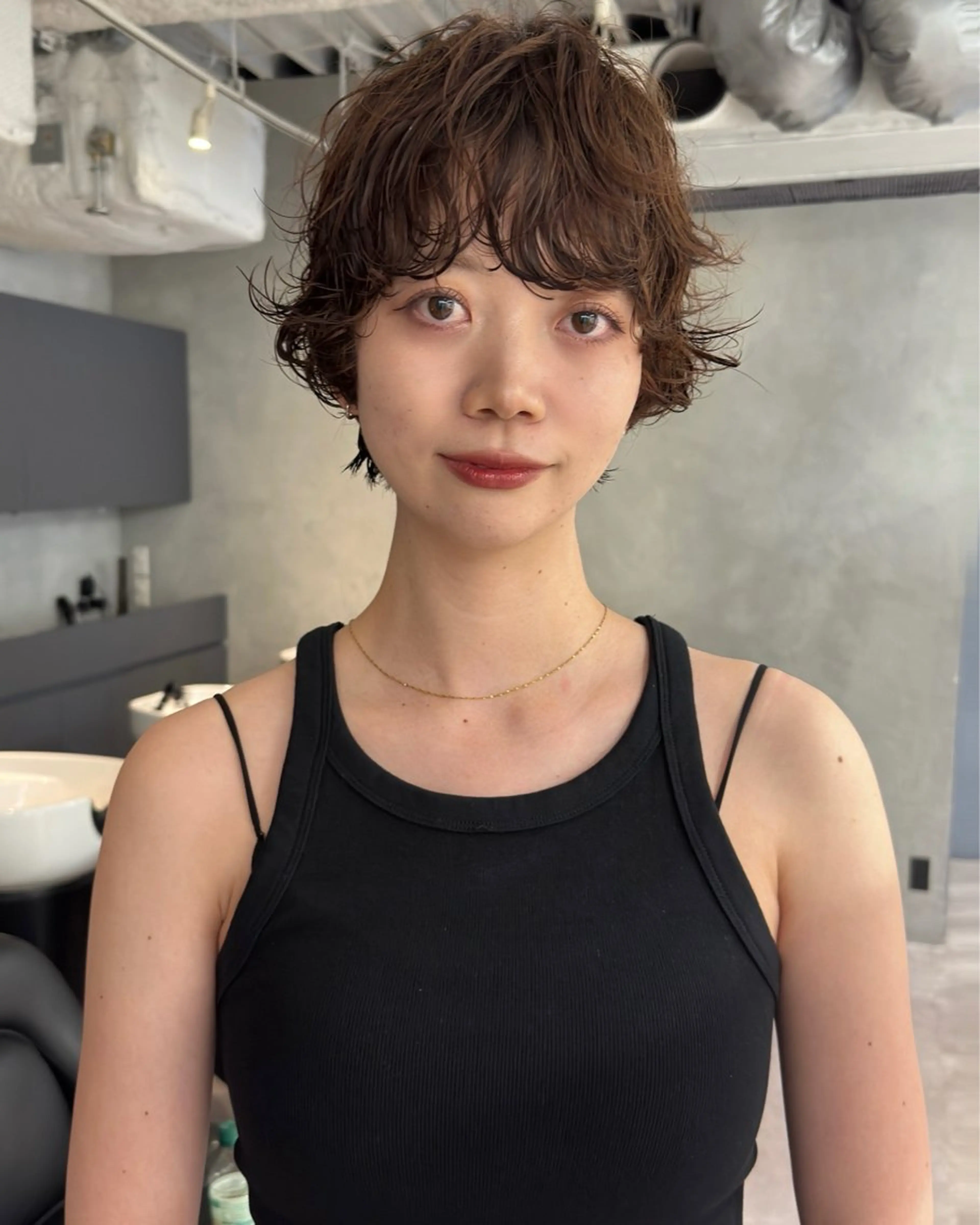 ショート パーマ ショートヘア ニュアンスパーマ 🌿【パーマ美容師】 カイチ🌿のヘアスタイル