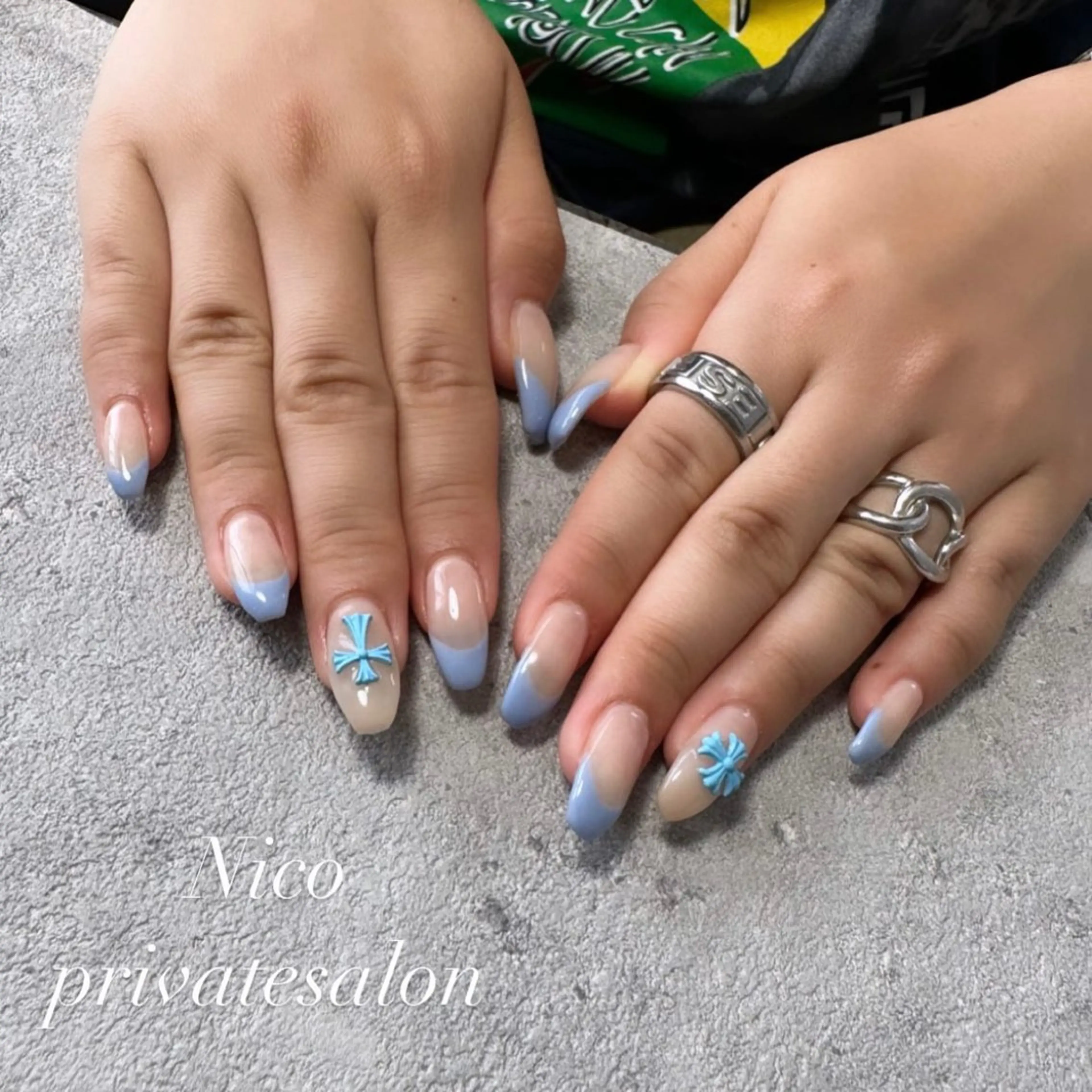 ハンド デザインネイル(持ち込み画像可)の写真