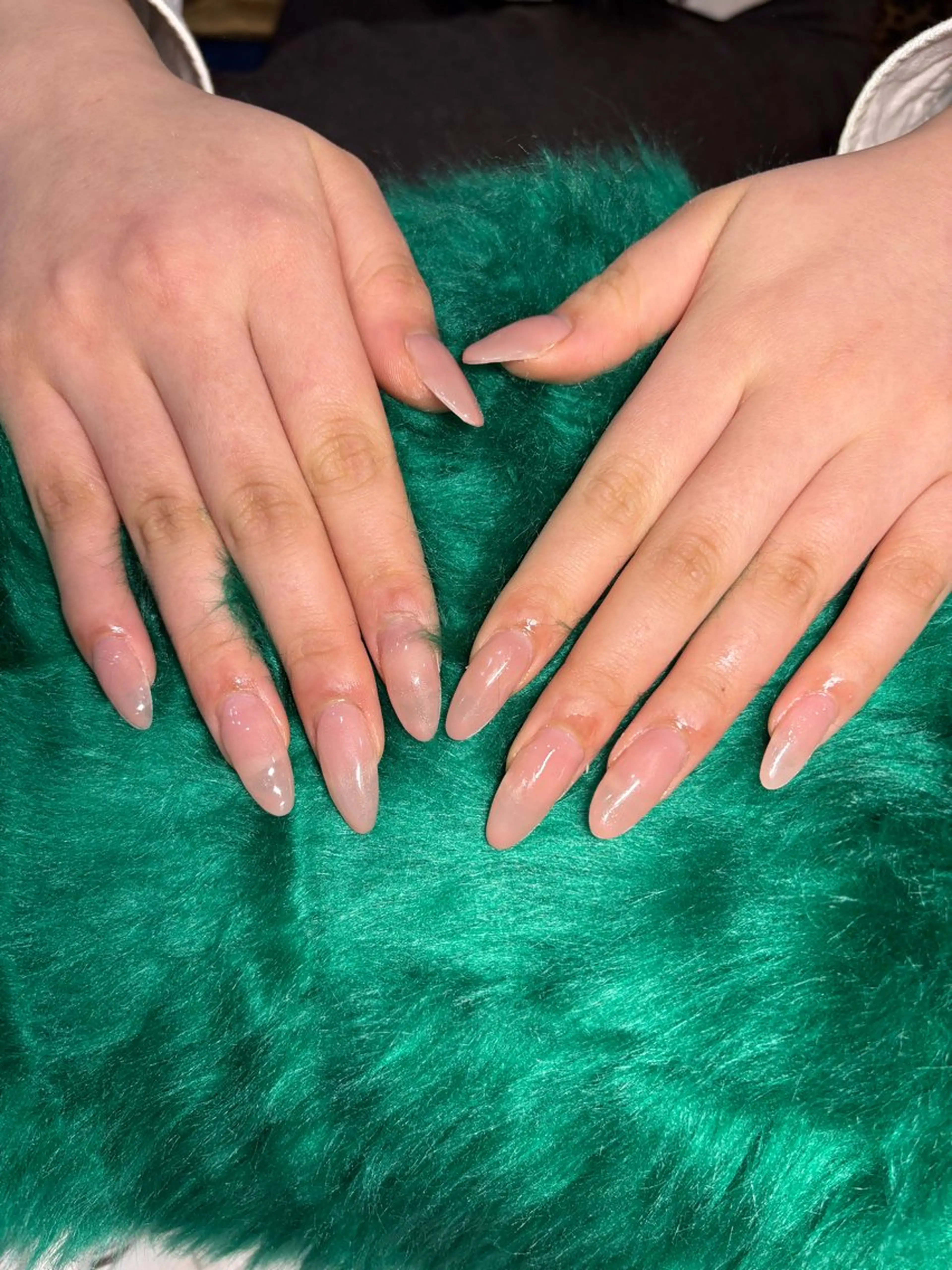 ネイル ワンカラーネイル 【パラジェル・フィルイン】 T&BNAIL STUDIO所属・あまるめ ゆきえのネイルデザイン