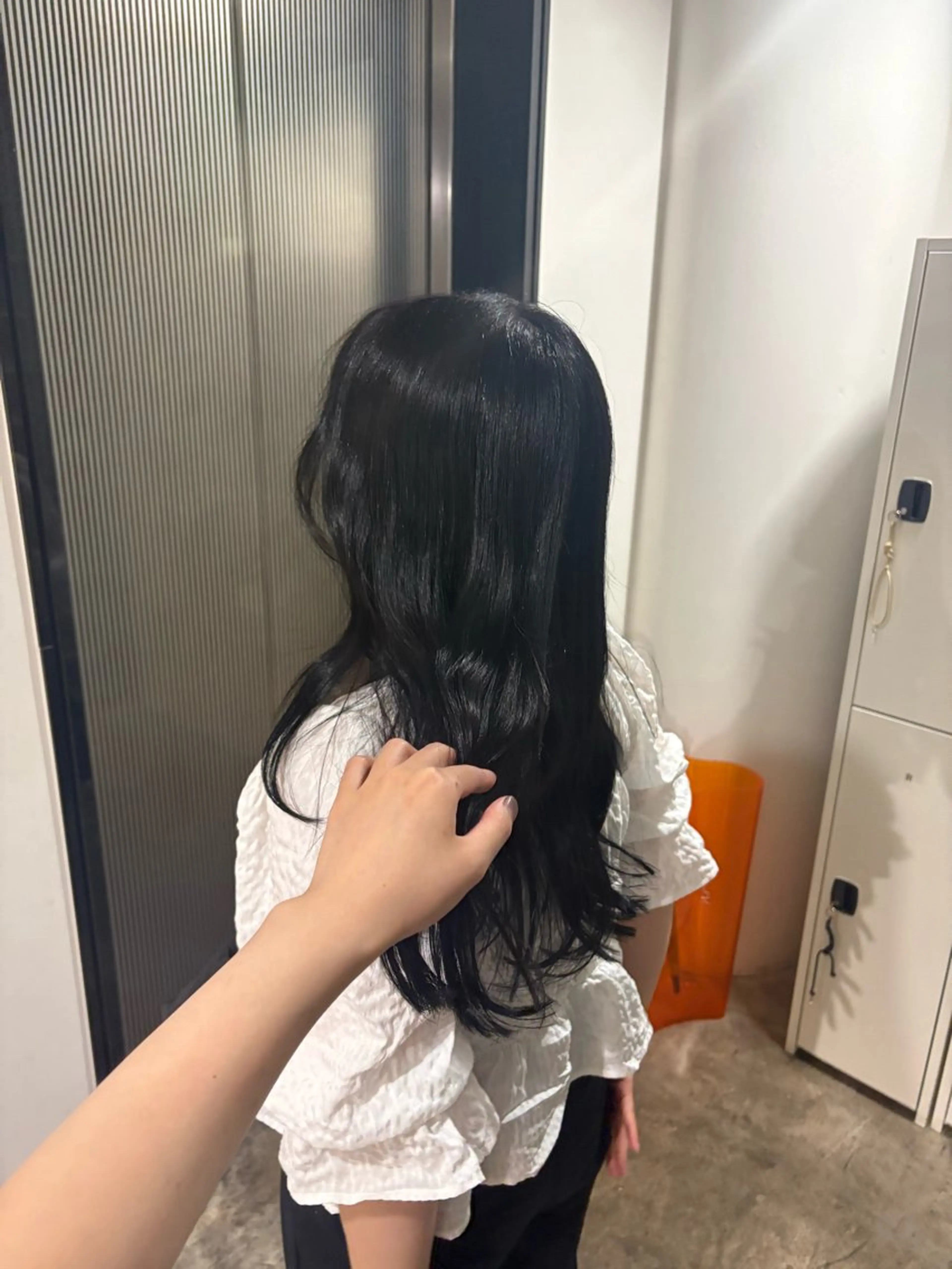 ロング カット トリートメント Jr.スタイリスト ヨシノヒメカのヘアスタイル