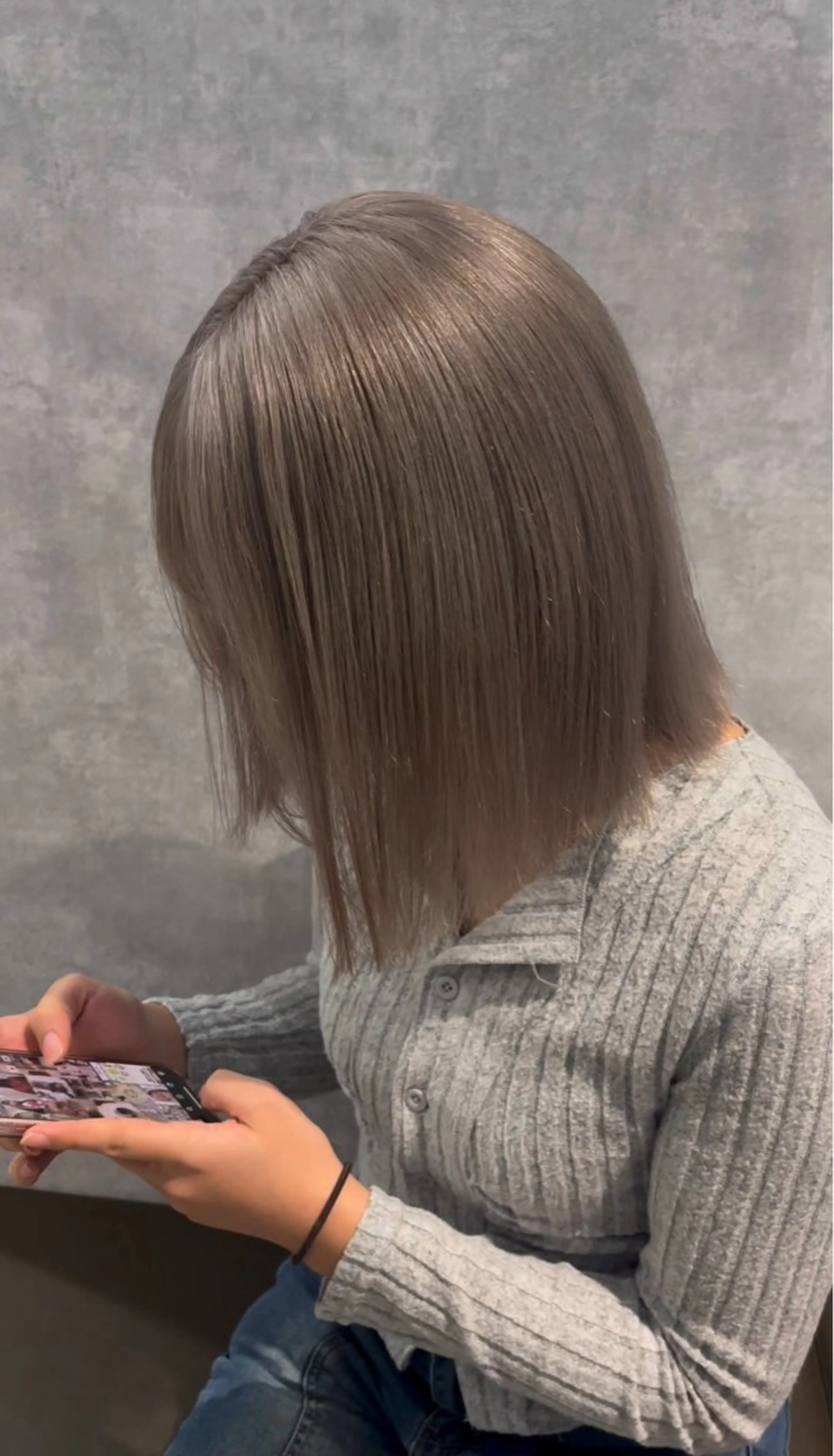 ショート ヘアカラー トリートメント 🌐NATSUMI 🌐【寒色カラー】のヘアスタイル