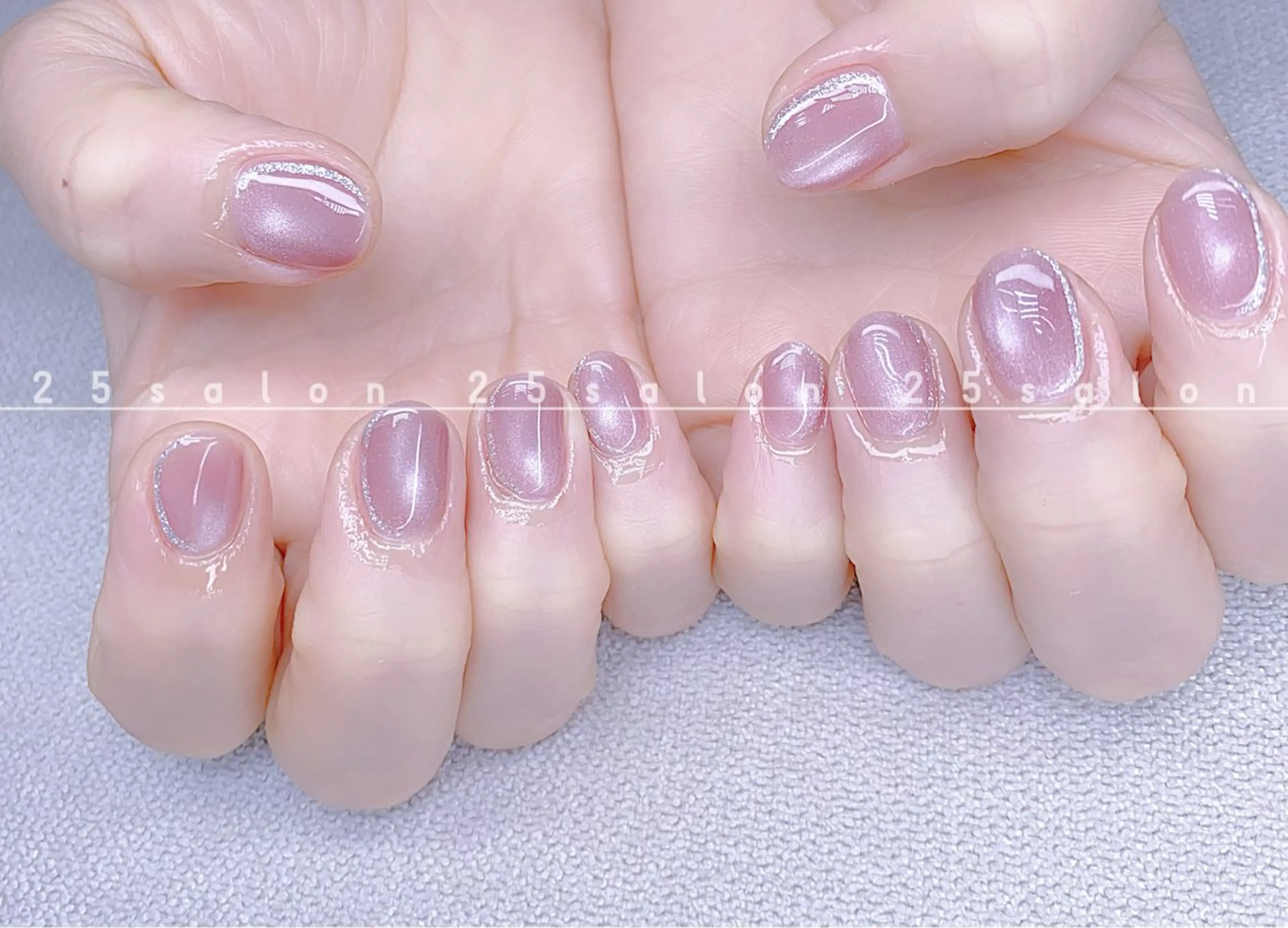 ネイル オーロラネイル チークネイル フットネイル フレンチネイル ジェルネイル 2 5のマツエク・マツパデザイン