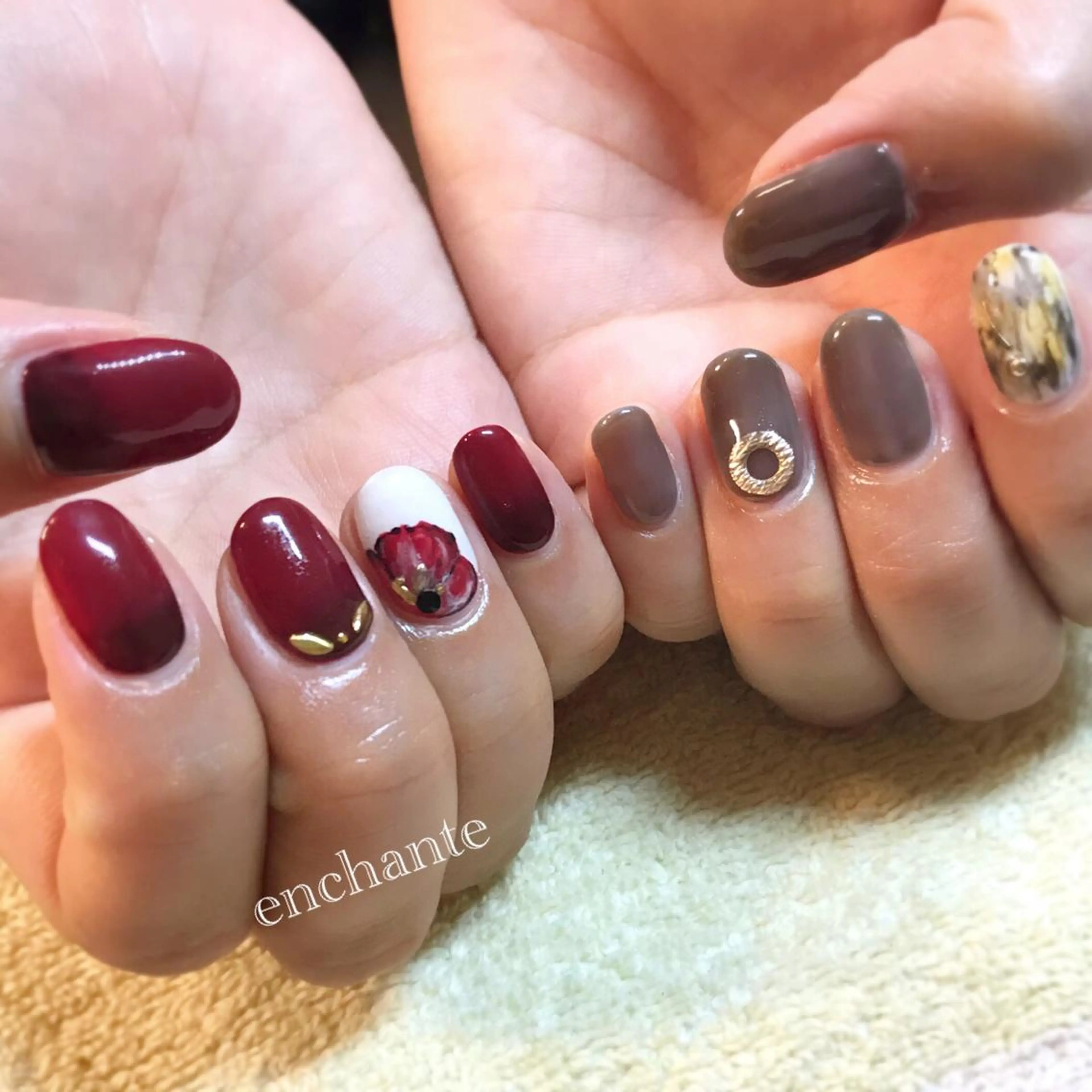 ネイル アンシャンテ所属・enchante 自由が丘のネイルデザイン