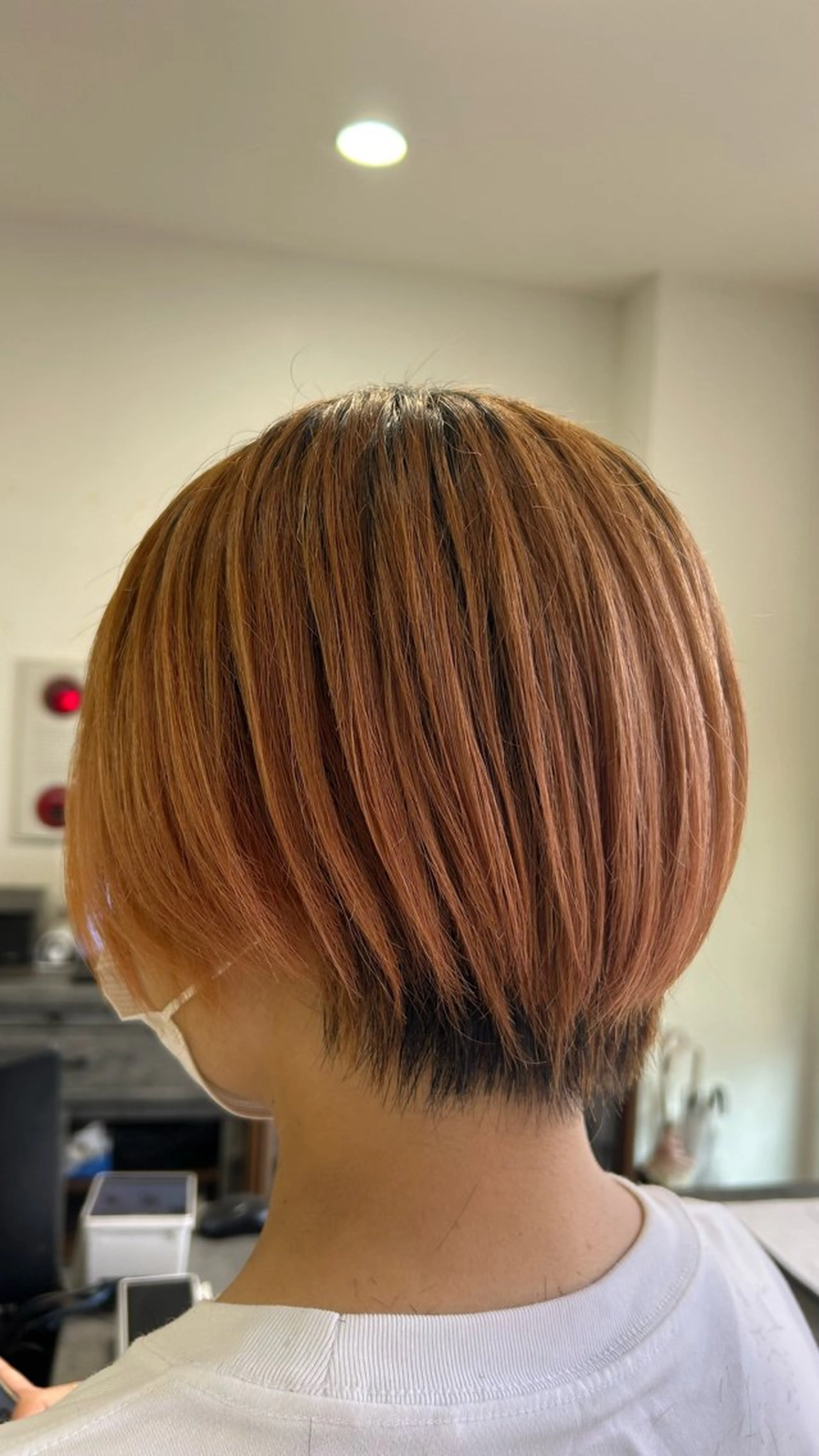 ショート ❄️艶カラー/レイヤ ー/ボブ/mao❄️のヘアスタイル