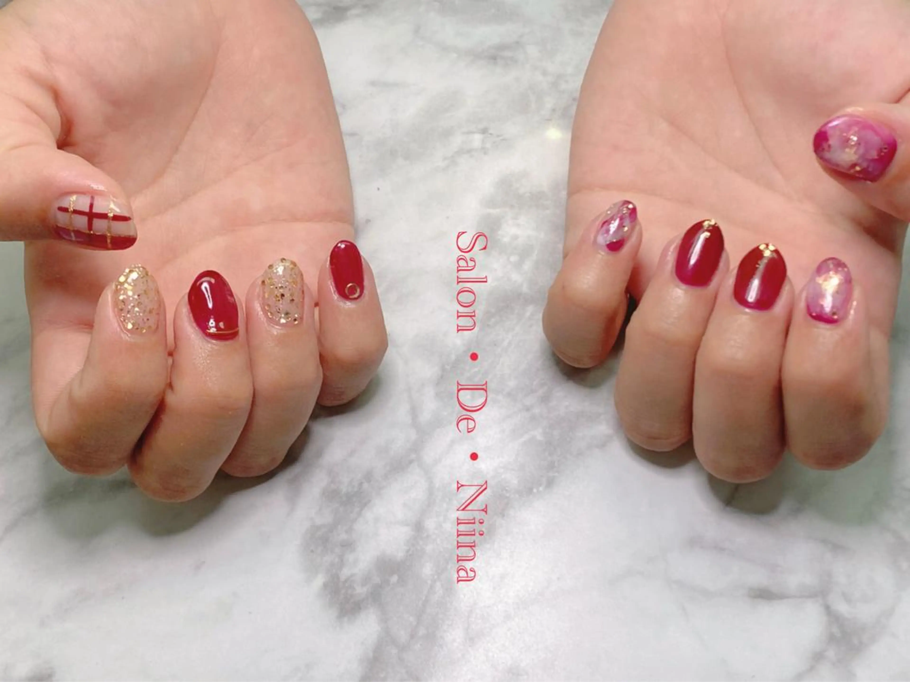 ネイル Salon•de•Niina所属・ボディビルダーSal on.DeNiinaのネイルデザイン