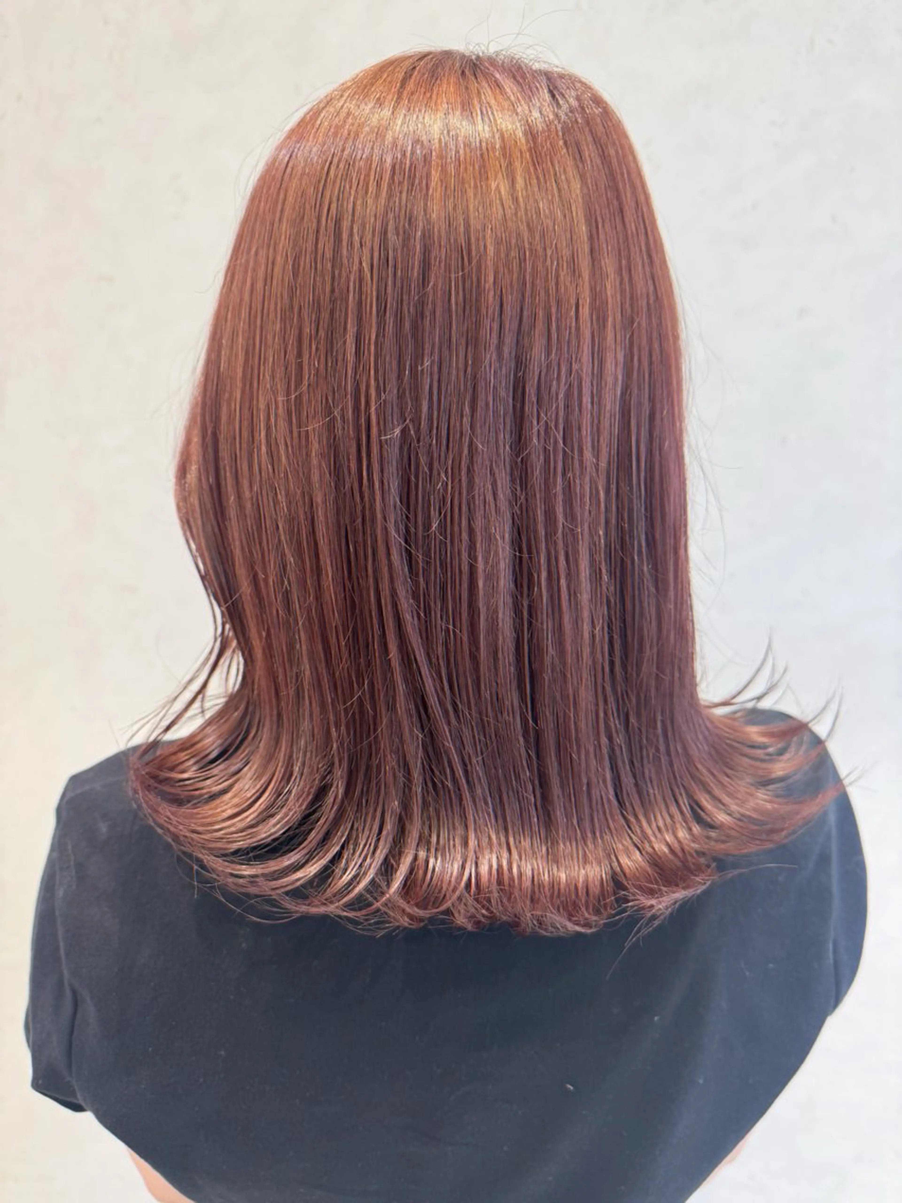 ミディアム LuLu maoのヘアスタイル