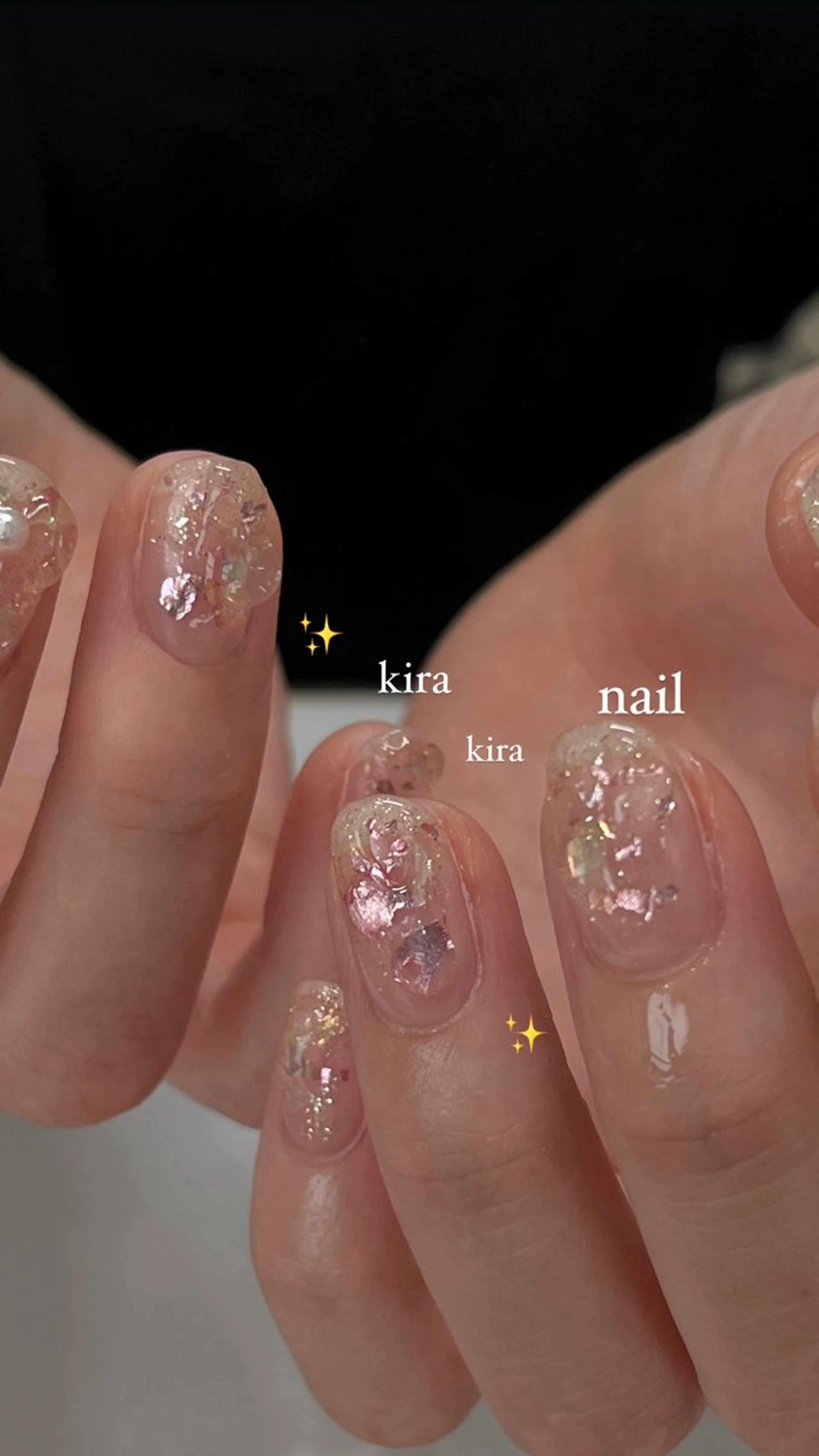 ネイル ハンドネイル LETTER_& SAKIのネイルデザイン