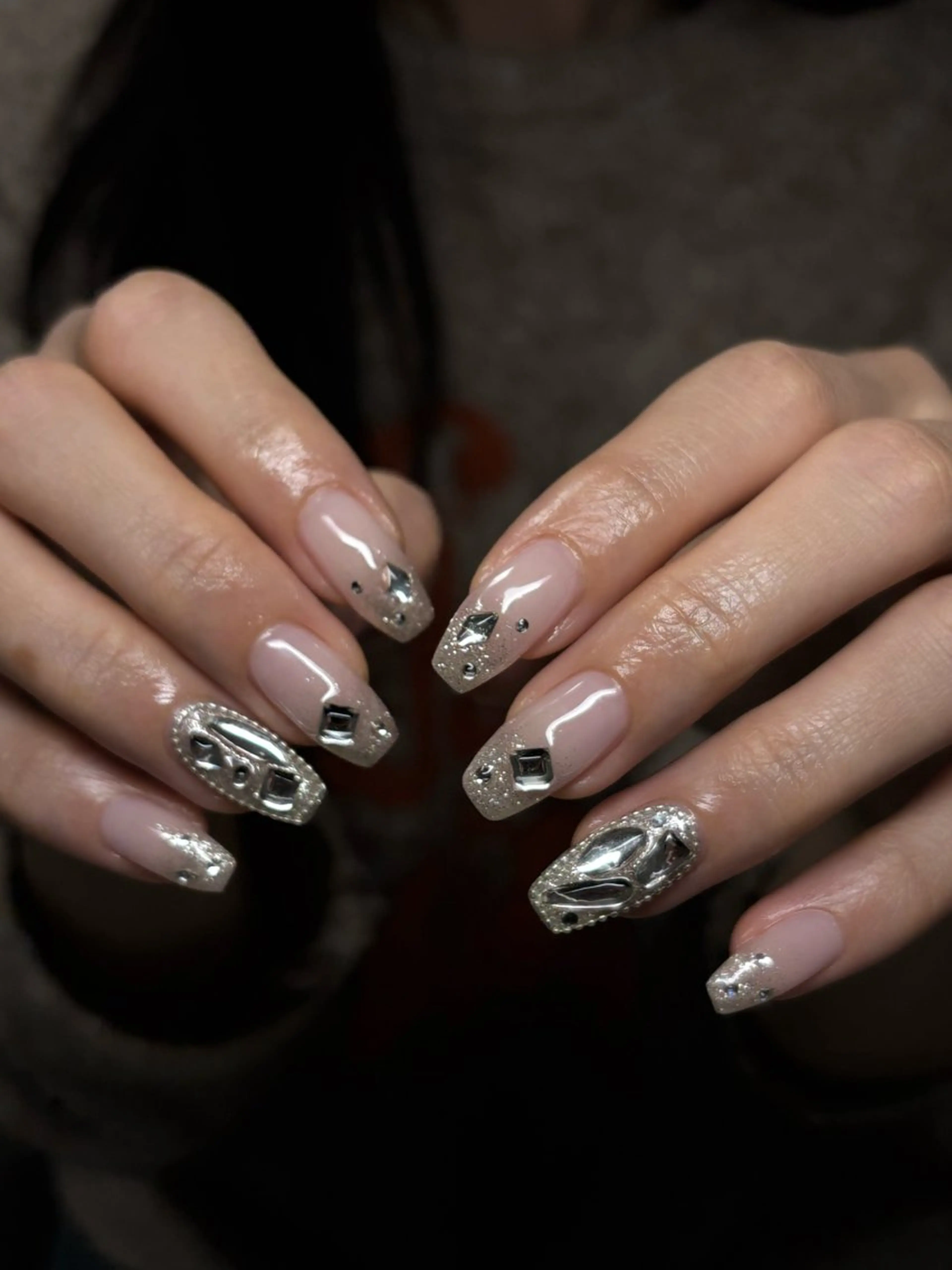 ネイル ハンドネイル 【Zina京都駅前】 きぬがわ らむのネイルデザイン