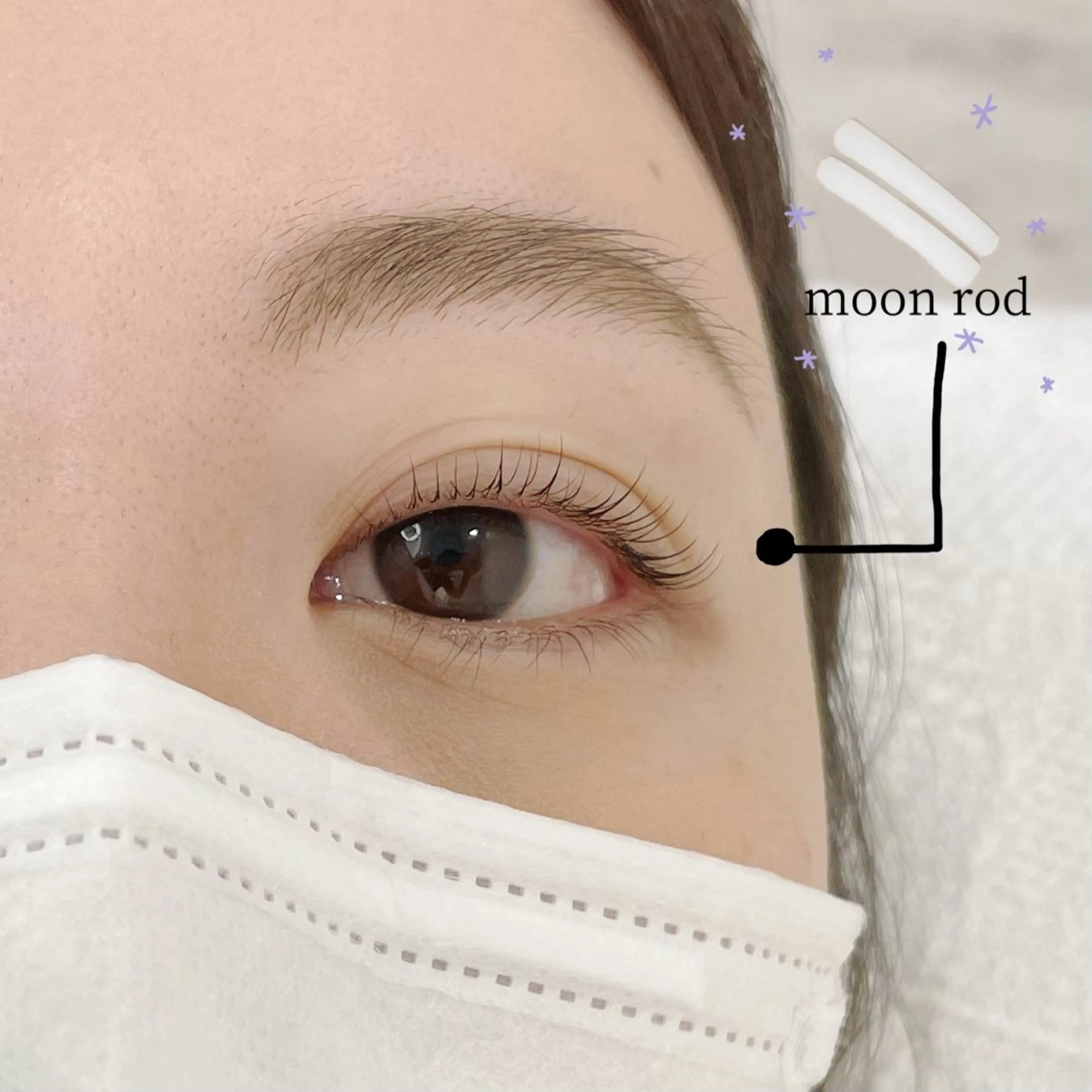 マツエク・マツパ NISHI ♡のマツエク・マツパデザイン