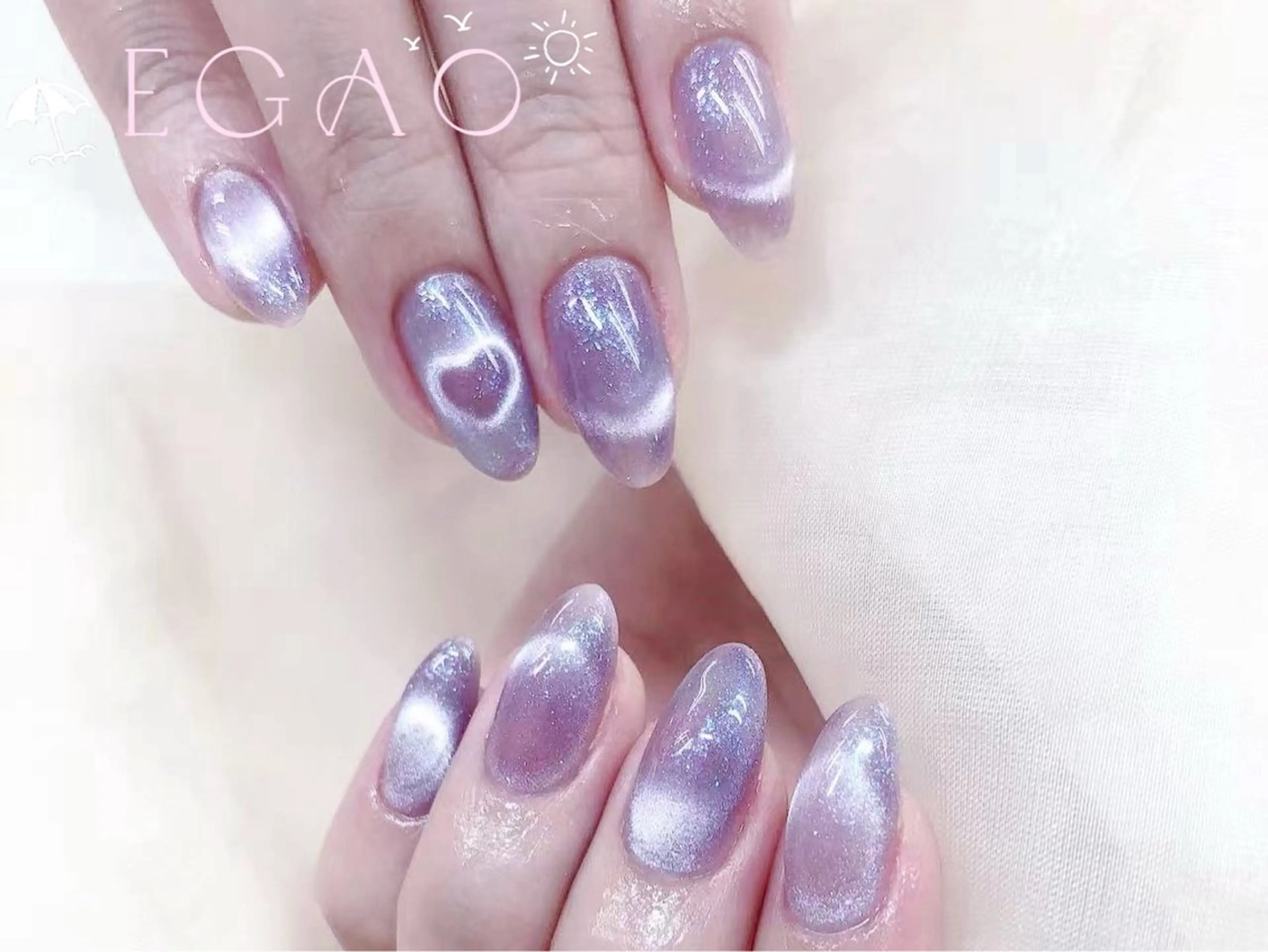 ネイル アートネイル フットネイル フレンチネイル ジェルネイル グラデーション ハンドネイル Egao Nail Salonのネイルデザイン