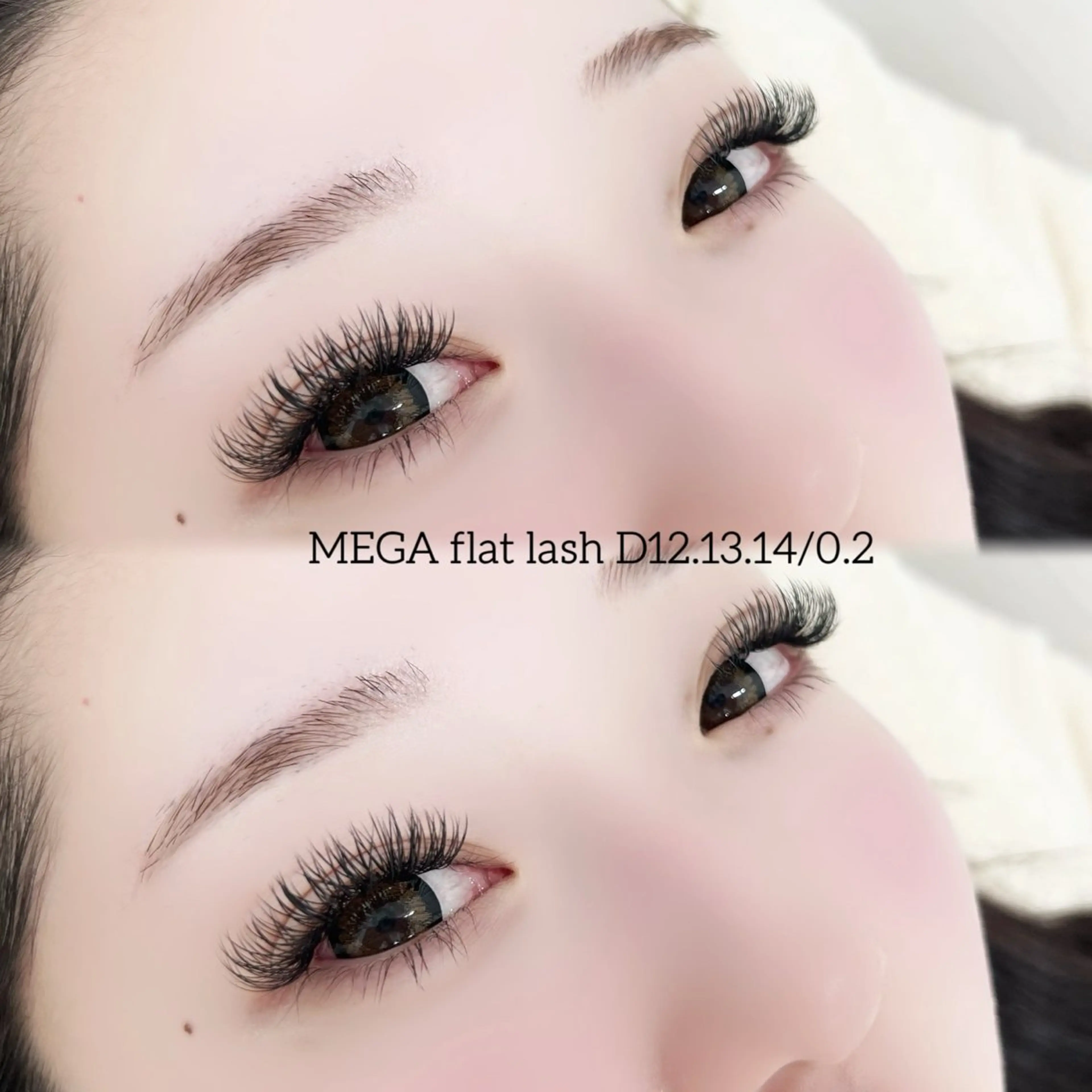 マツエク・マツパ フラットラッシュ Atelier AIHA所属・Atelier AIHA 京橋店🪽のマツエク・マツパデザイン