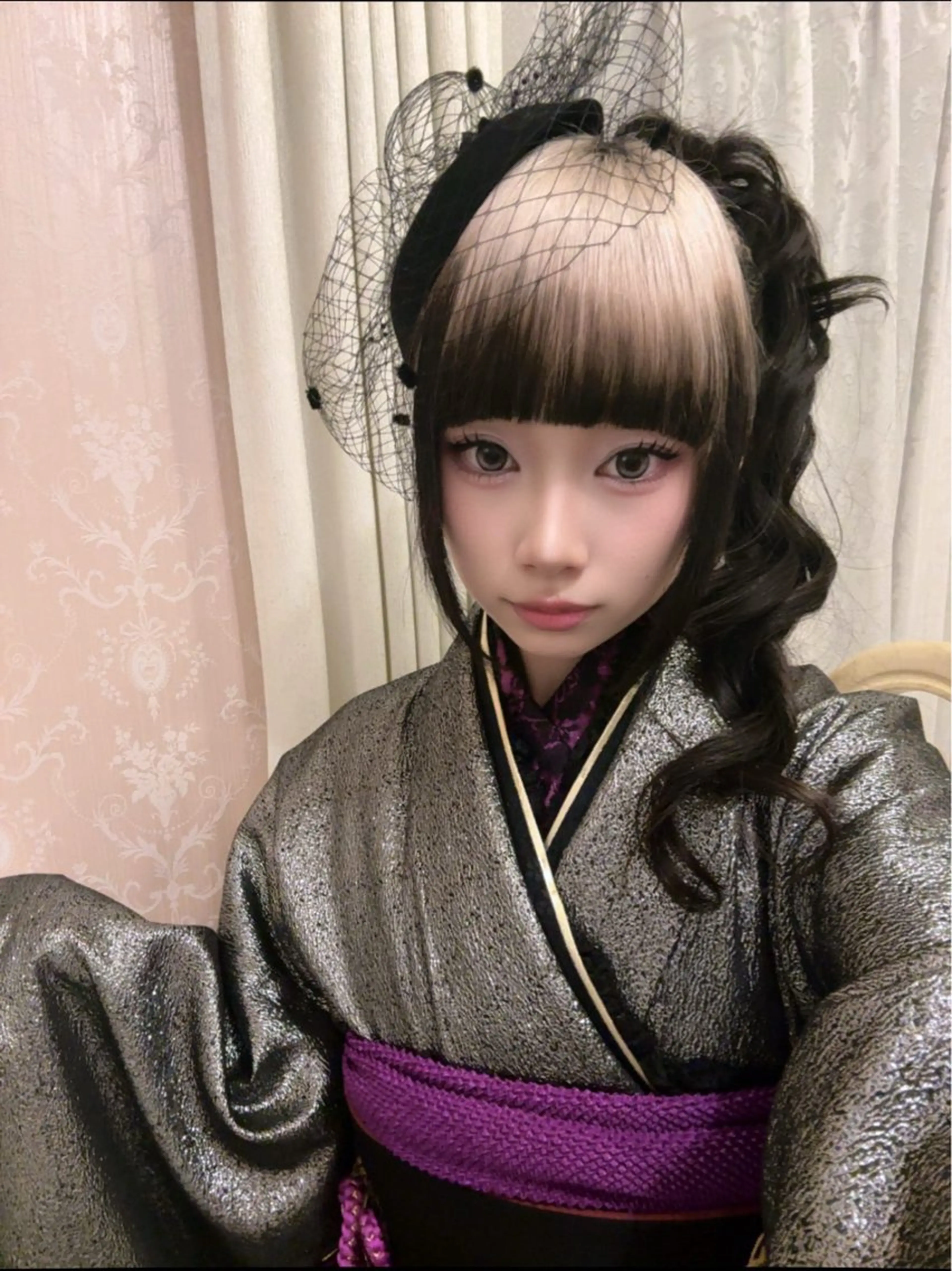 セミロング カラー デザインカラー ヘアカラー 名古屋／デザイン／ ブリーチ/松井亮磨のヘアスタイル