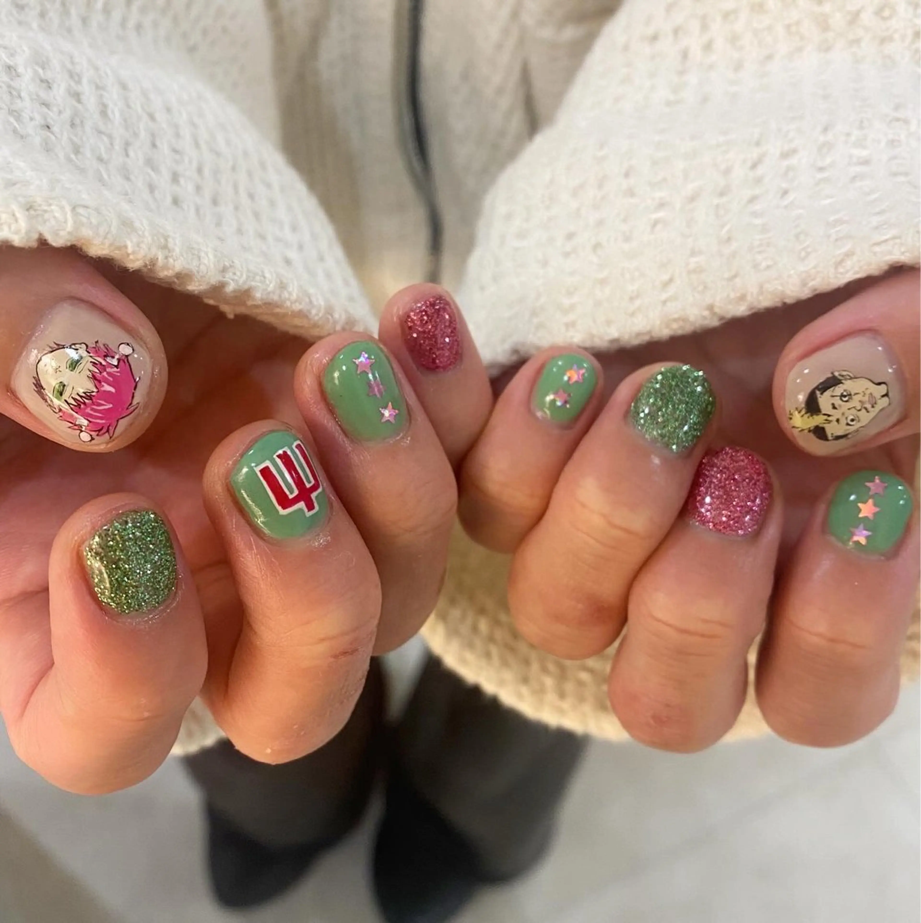 ネイル nano/きもかわ nail🐬🫧のネイルデザイン