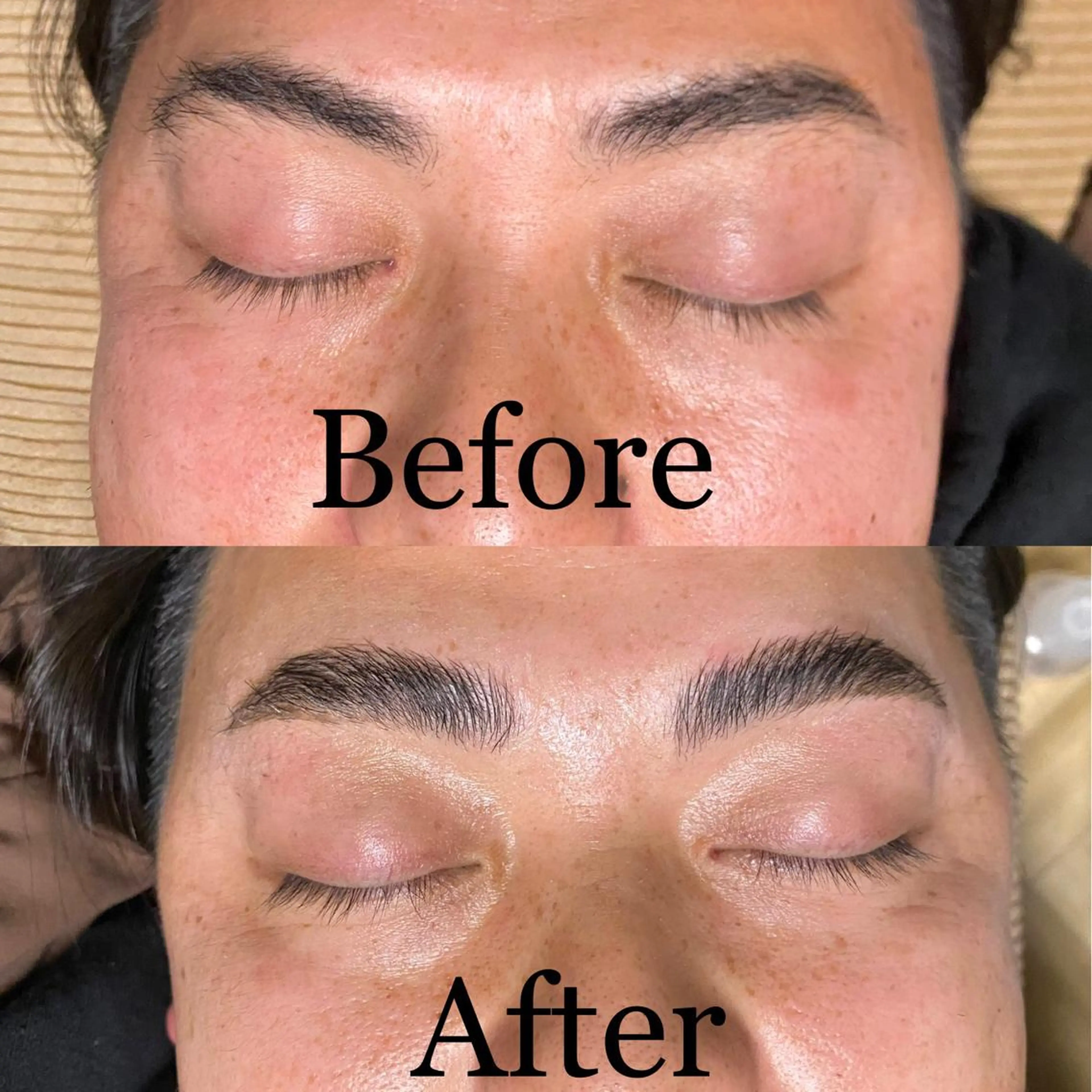 アイブロウ 眉カラー ハリウッドブロウリフト 眉毛ワックス脱毛 ワックス脱毛 その他(アイブロウ) AND THE BRICKS所属・AND THE BRICKS北川珠紀の眉毛・アイブロウイメージ