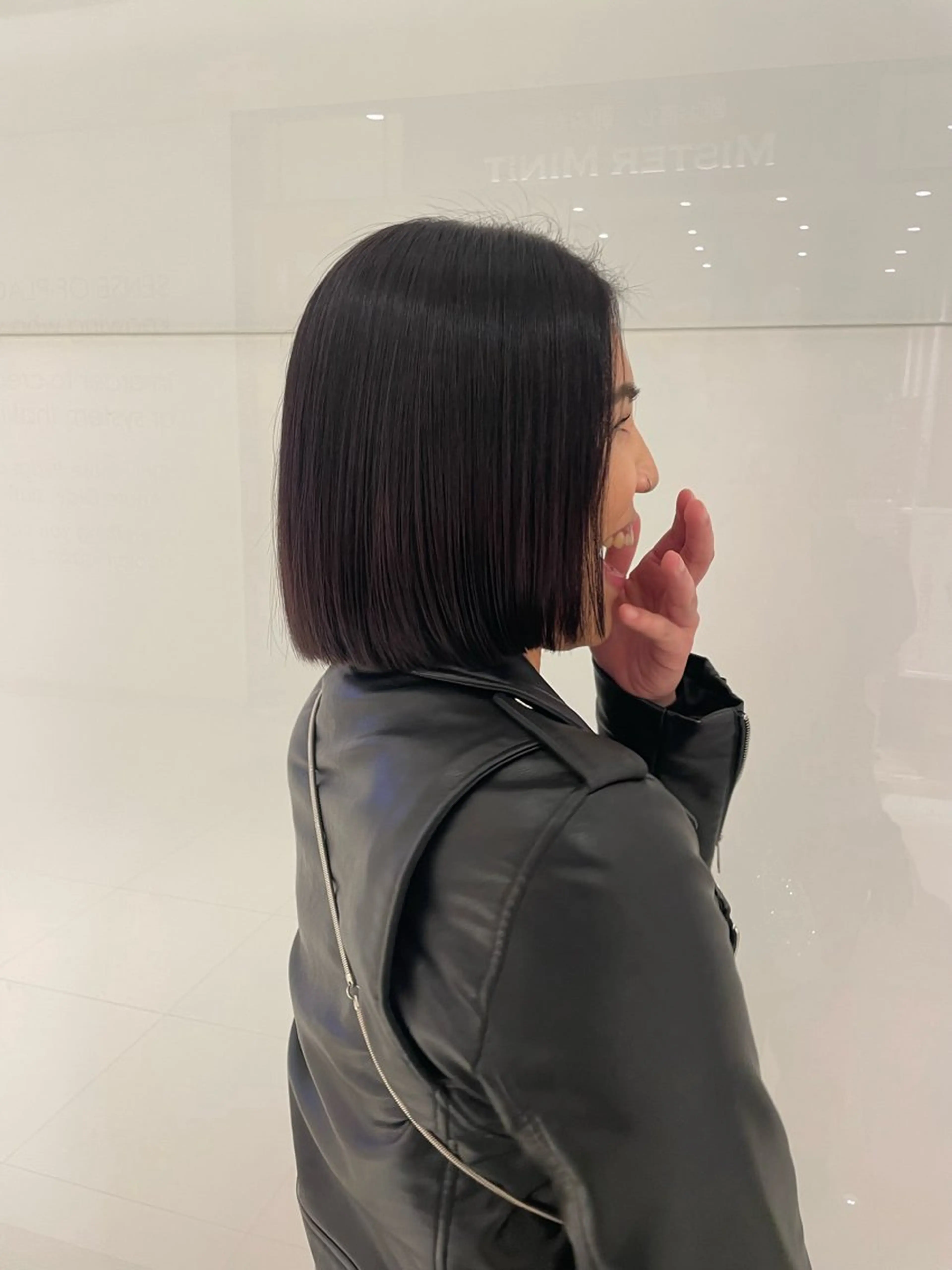 ミディアム 似合わせ♡レイヤー/ 暖色艶カラー/moeのヘアスタイル