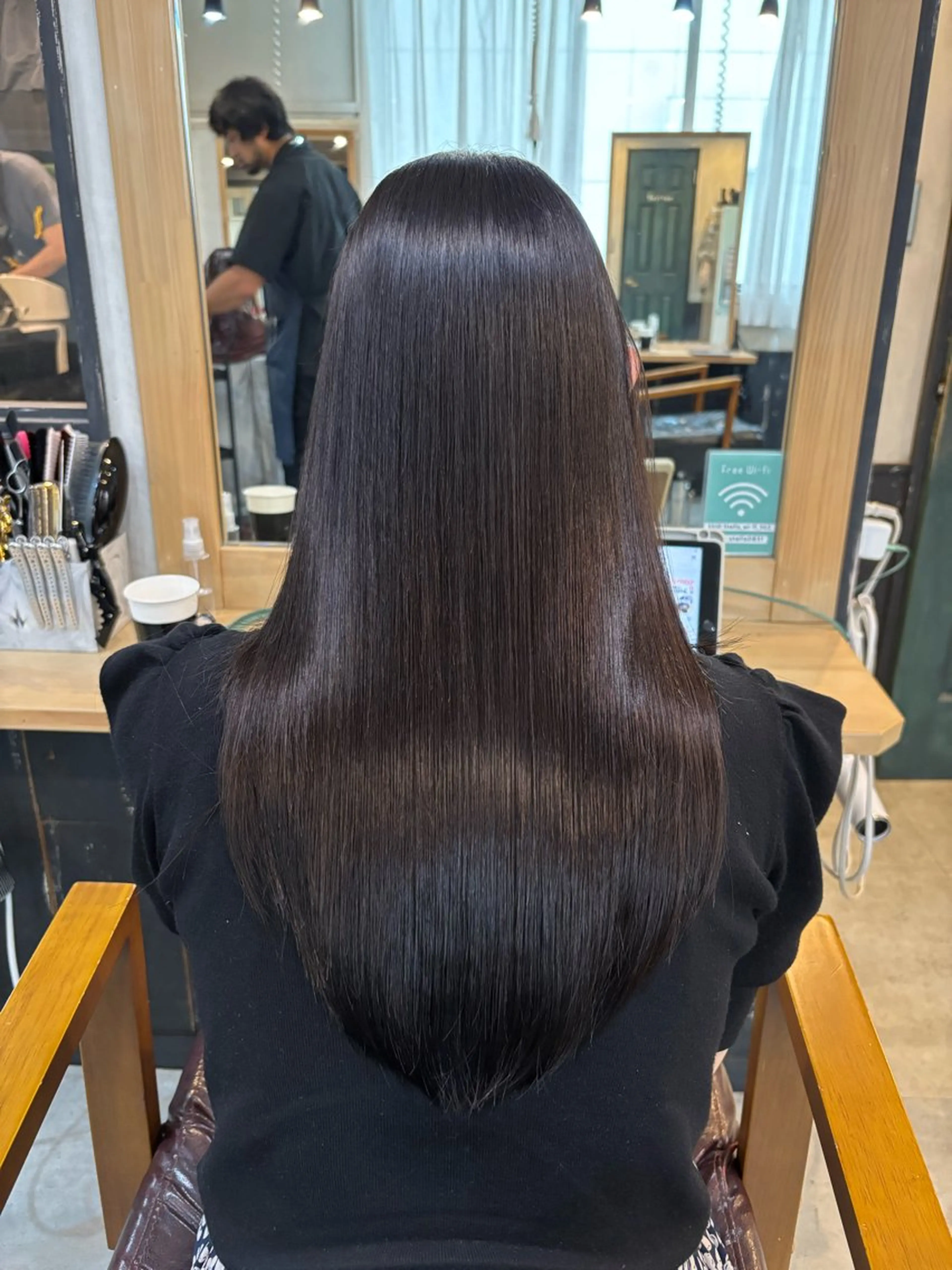 ロング トリートメント カット トリートメント 美髪矯正 🌈髪質改善 山下のヘアスタイル