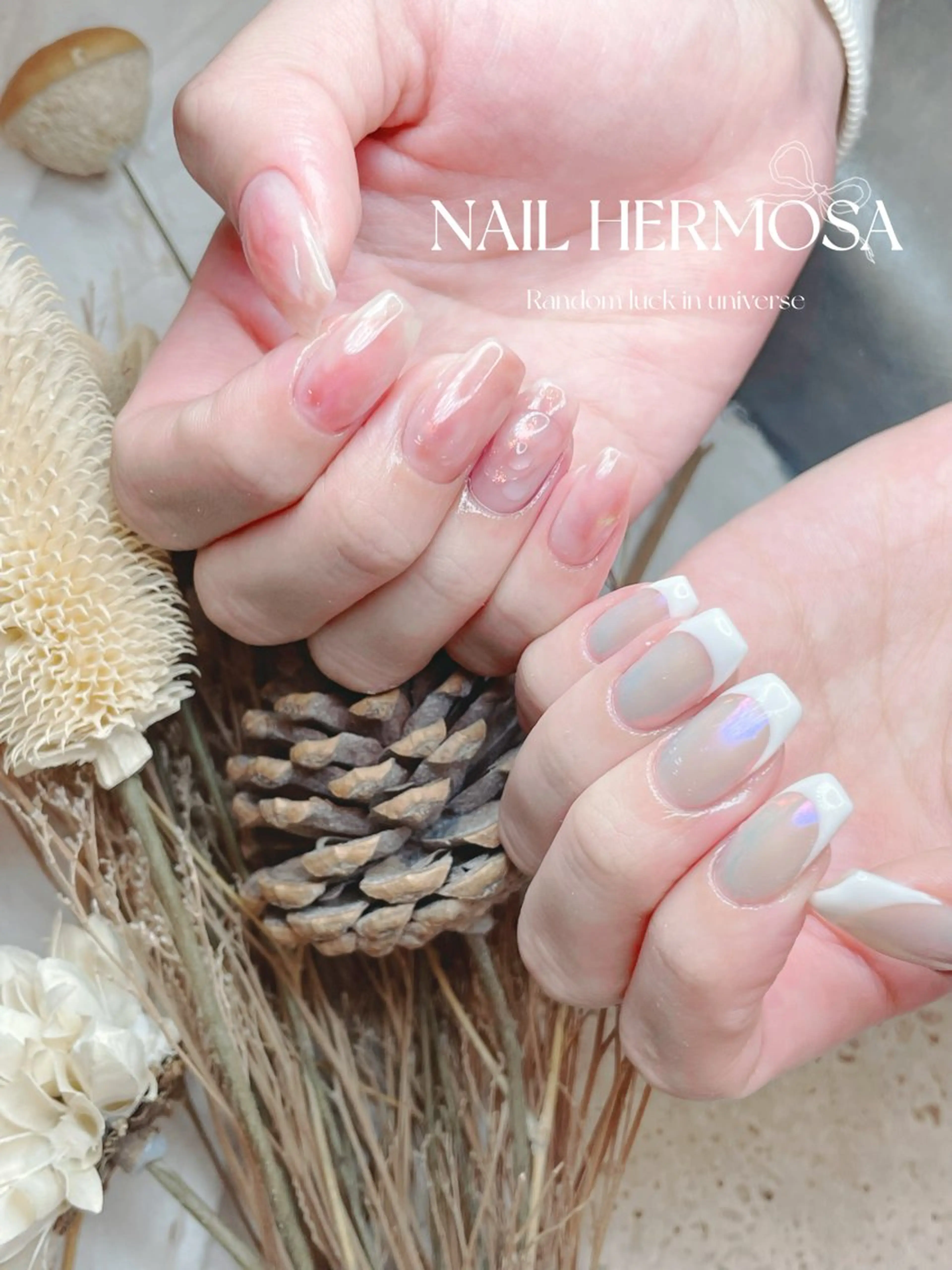 ネイル アートネイル グラデーション マグネットネイル 持ち込み オフィスネイル ハンドネイル ネイル エルモサのネイルデザイン