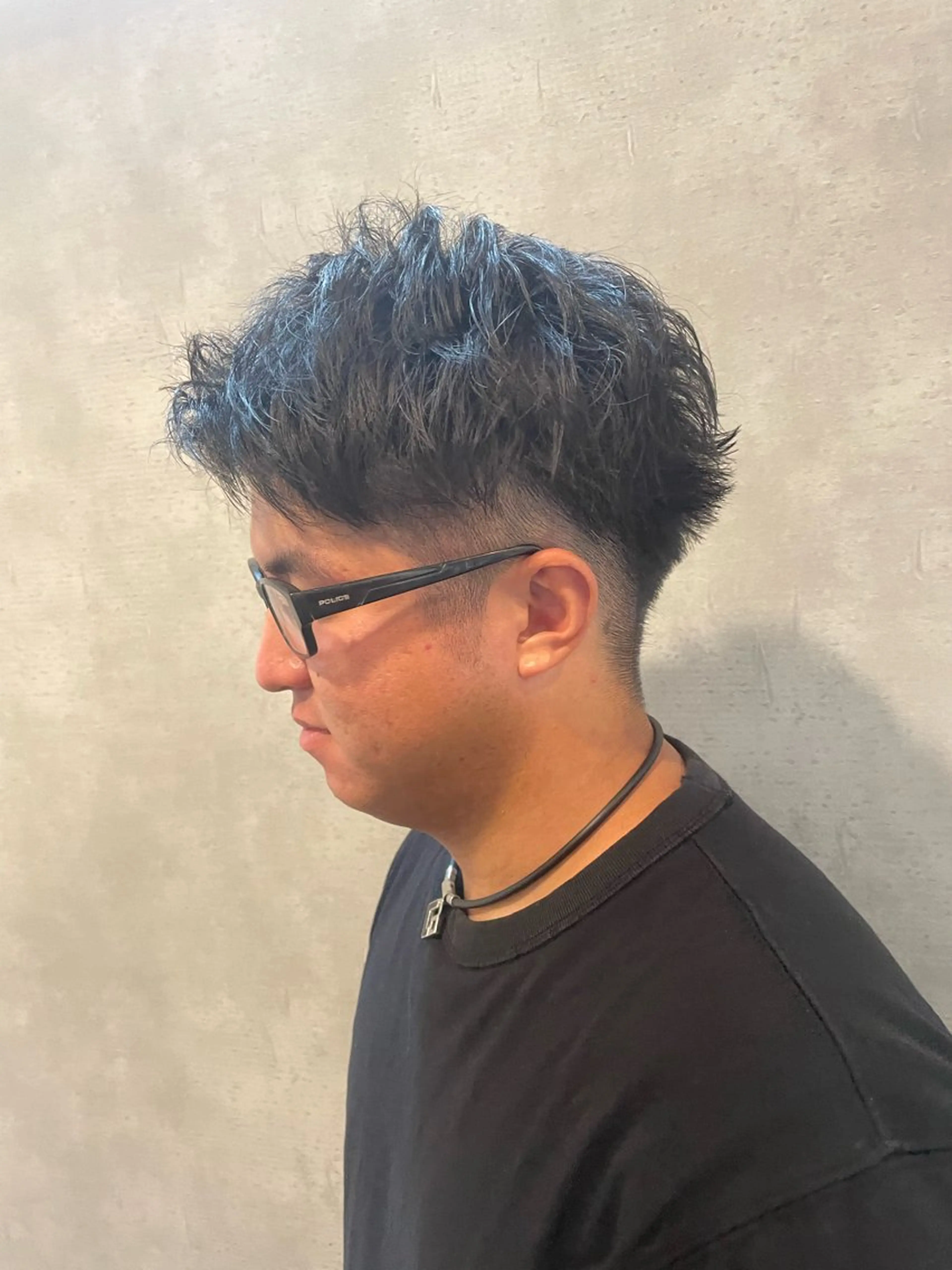 メンズ カット ヘアセット フリーランスシェアサロンルレイル所属・心斎橋/メンズ /ルレイル/地形真希のヘアスタイル