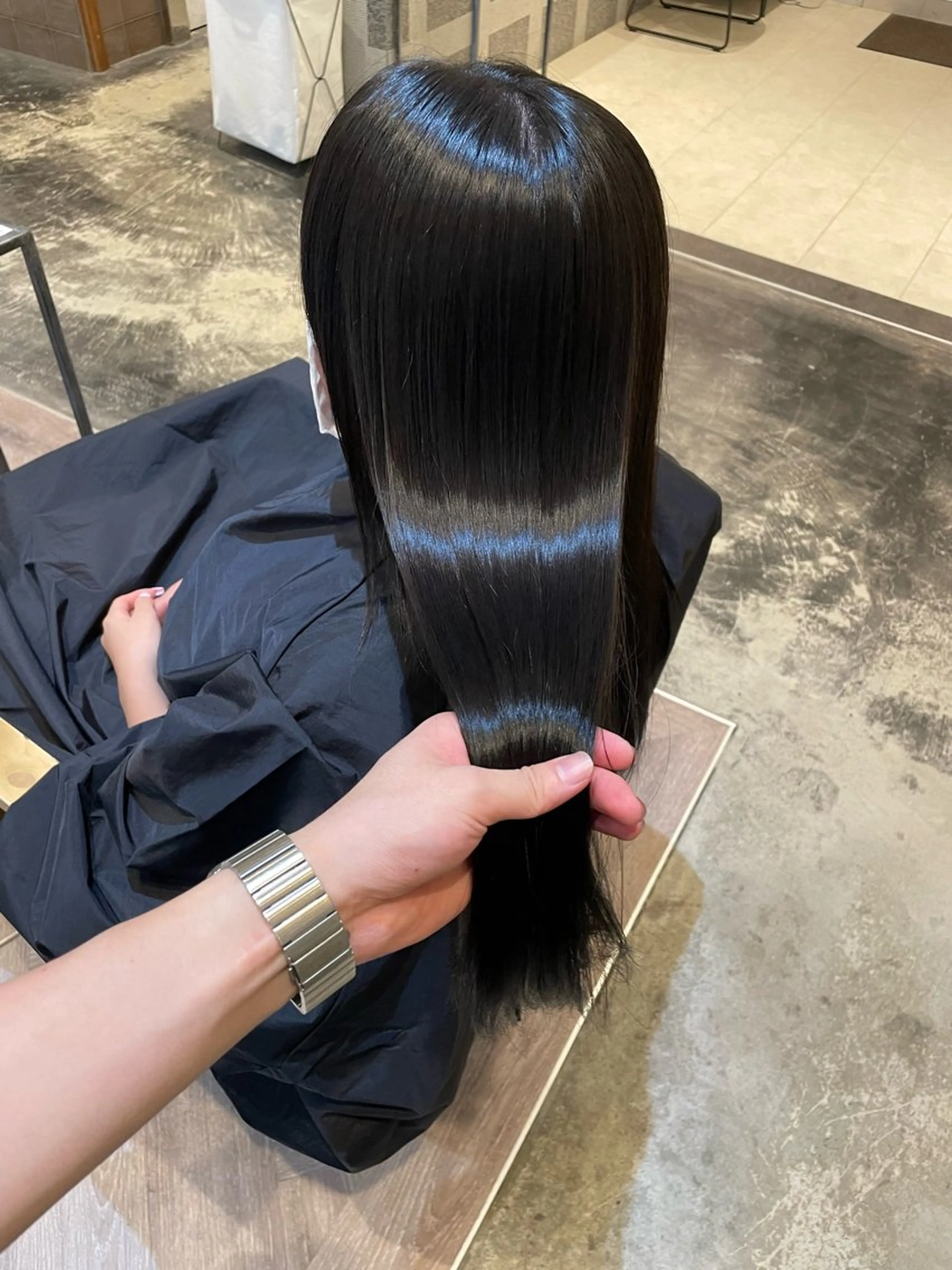 ロング 梅田髪質改善 韓国カット/星野綾哉のヘアスタイル