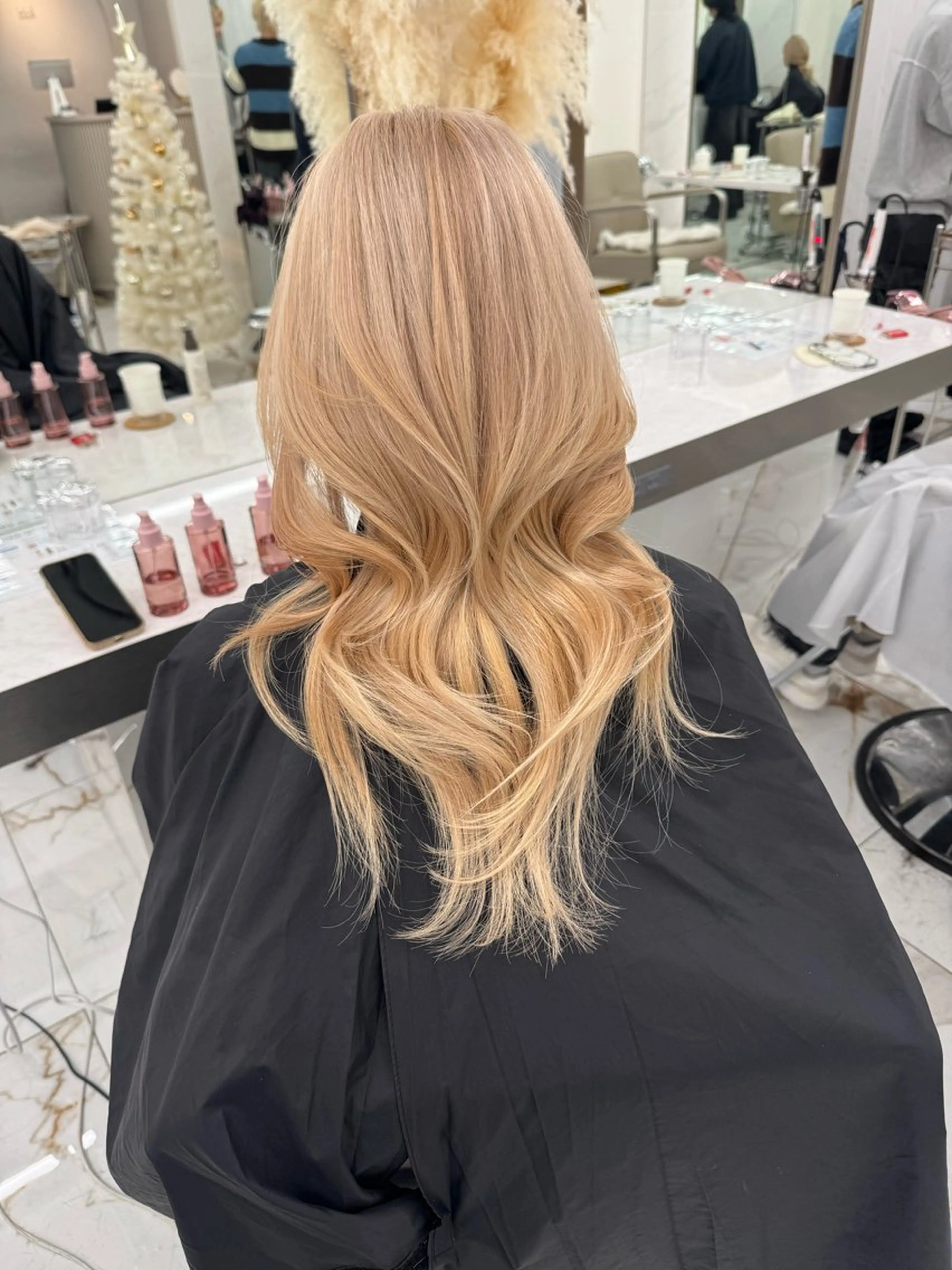 セミロング カラー ヘアカラー ヘアセット kiti Sakae所属・栄美容師/kiti /ボブ/ケントのヘアスタイル