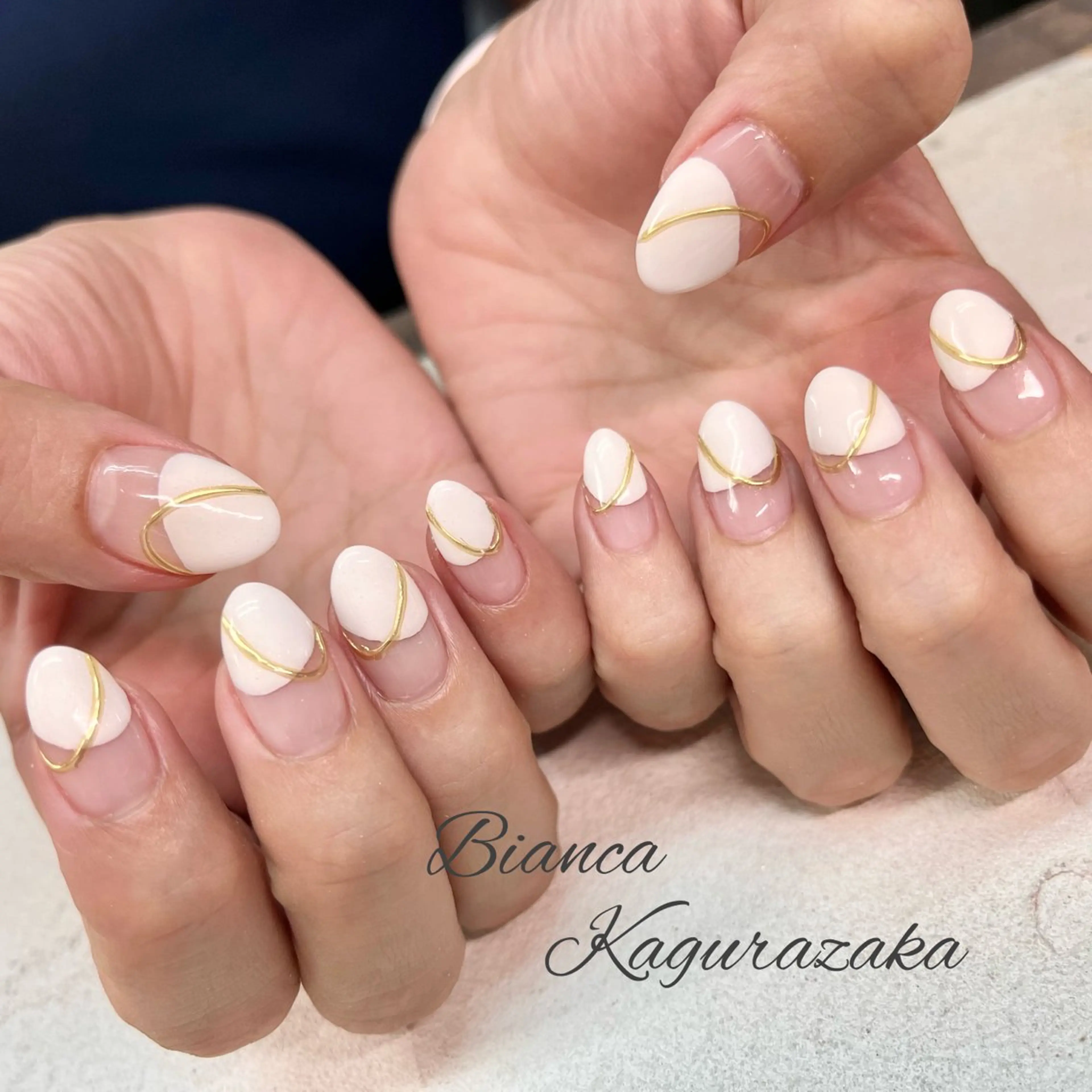 ネイル ハンドネイル ハンドケア BIANCA Ouchidaのネイルデザイン