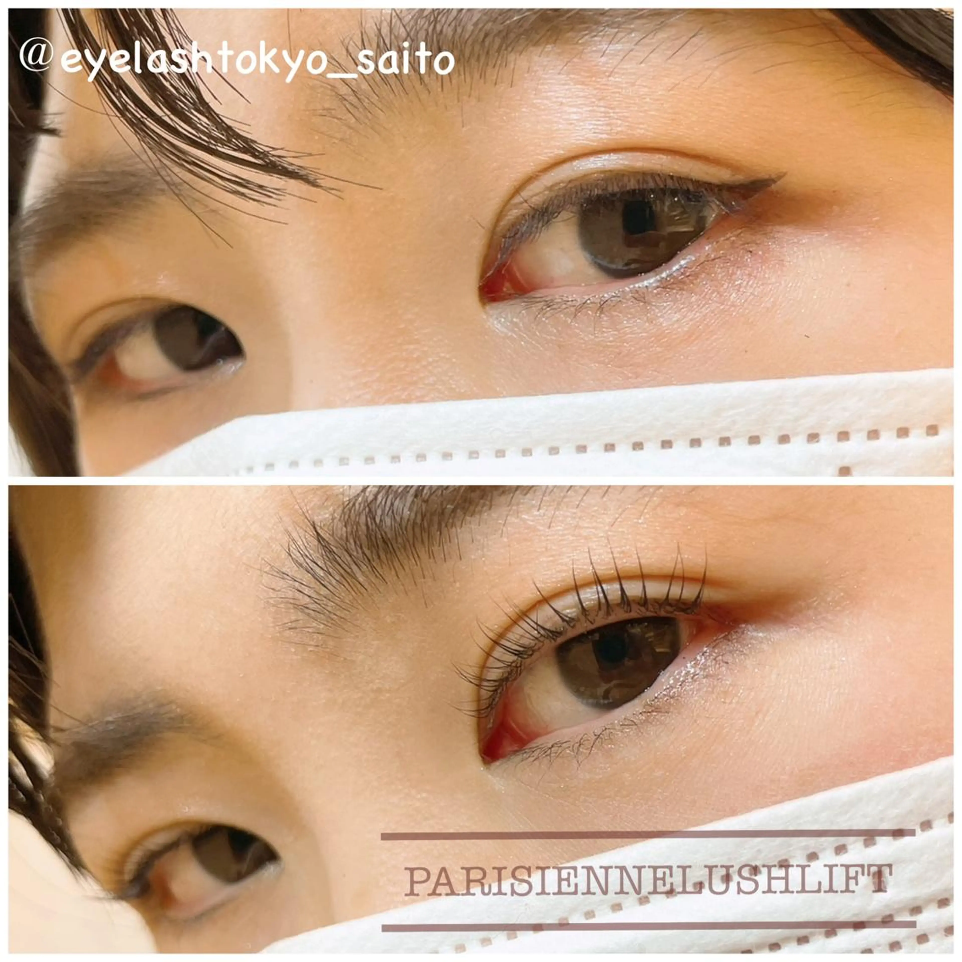 マツエク・マツパ パリジェンヌラッシュリフト 🥀Saito Tomomi🥀のマツエク・マツパデザイン