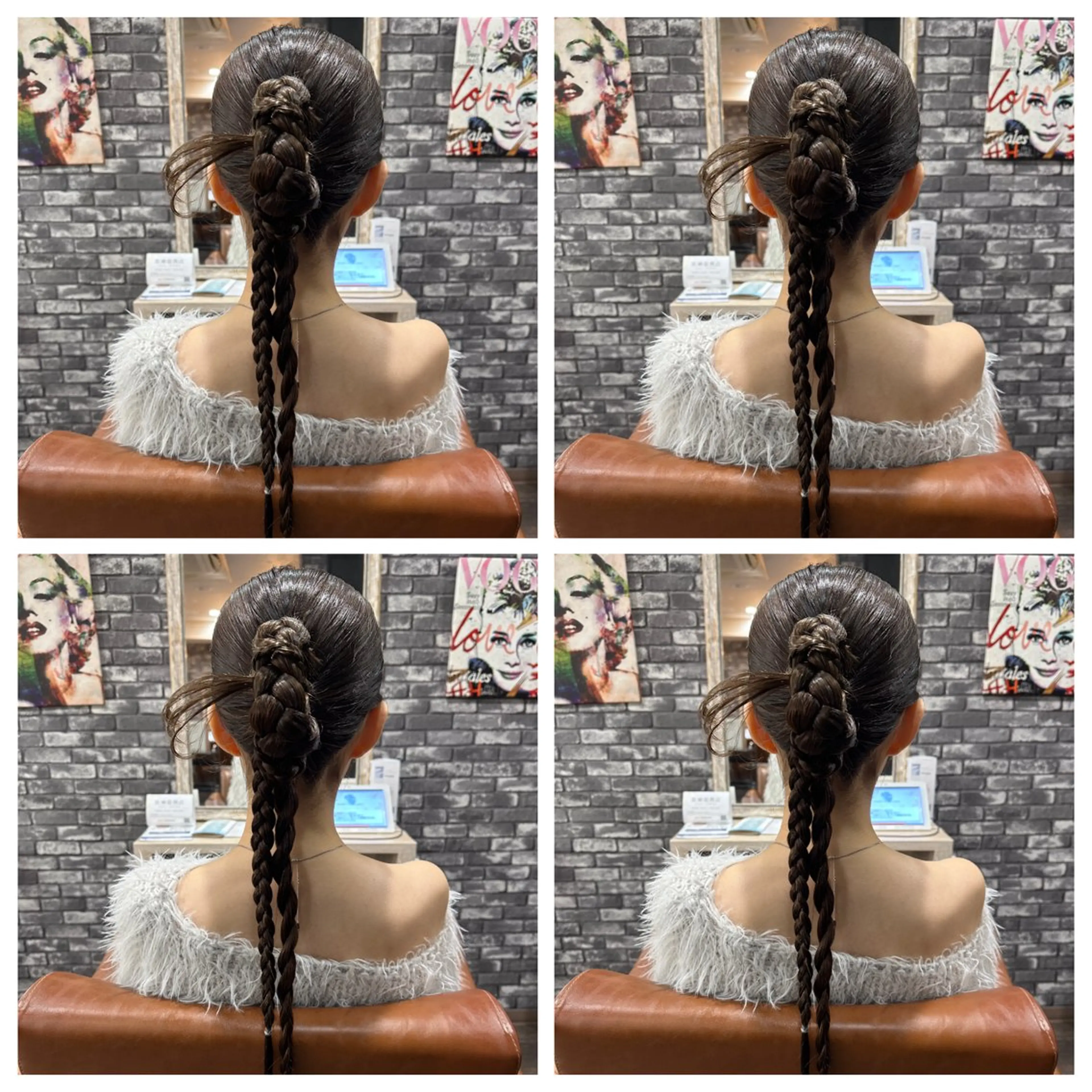 セミロング ヘアアレンジ カット ヘアセット 🎀推し活ヘアー🎀 Yuuna🐰💖のヘアスタイル