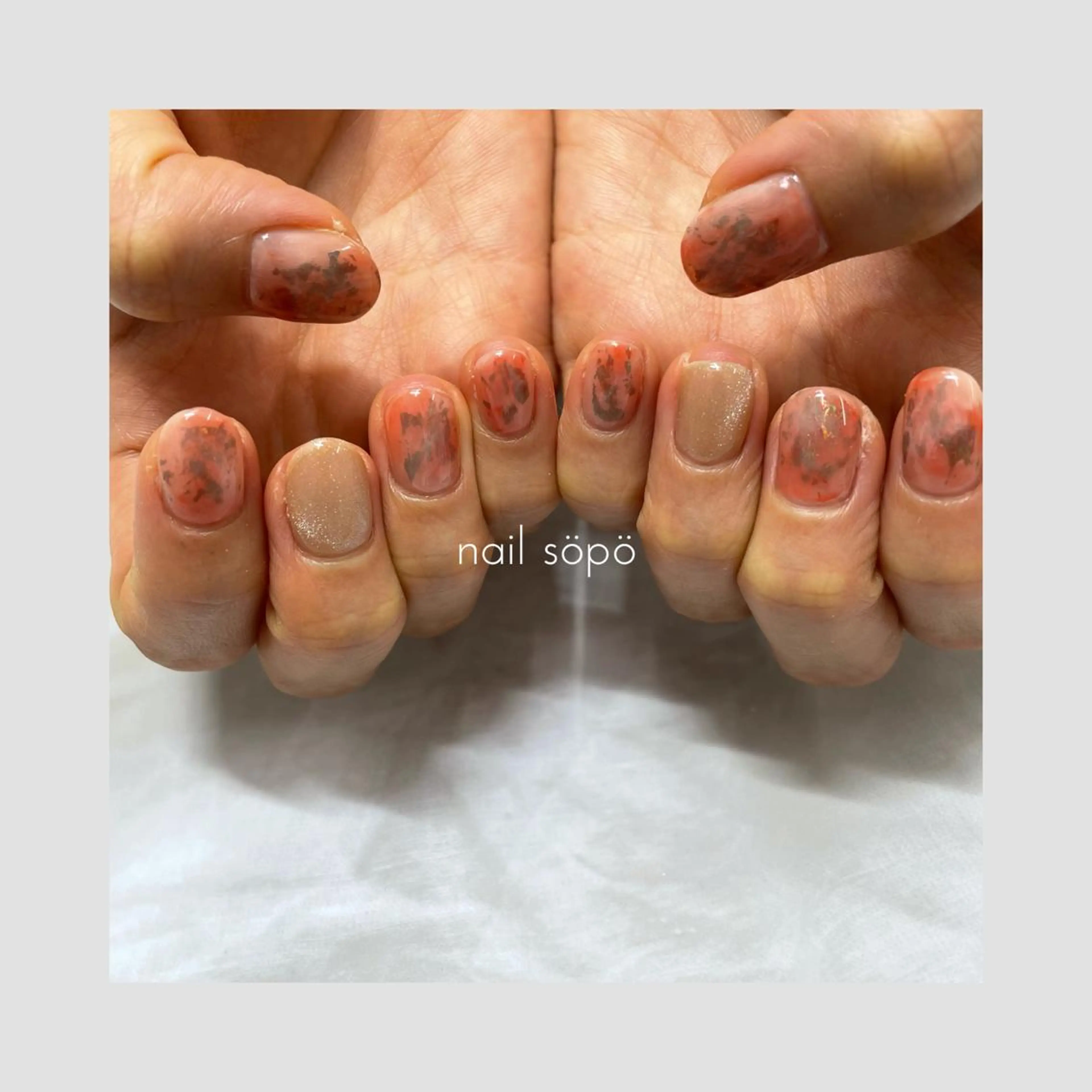 ネイル 自由が丘✳︎奥沢 nail söpöのネイルデザイン