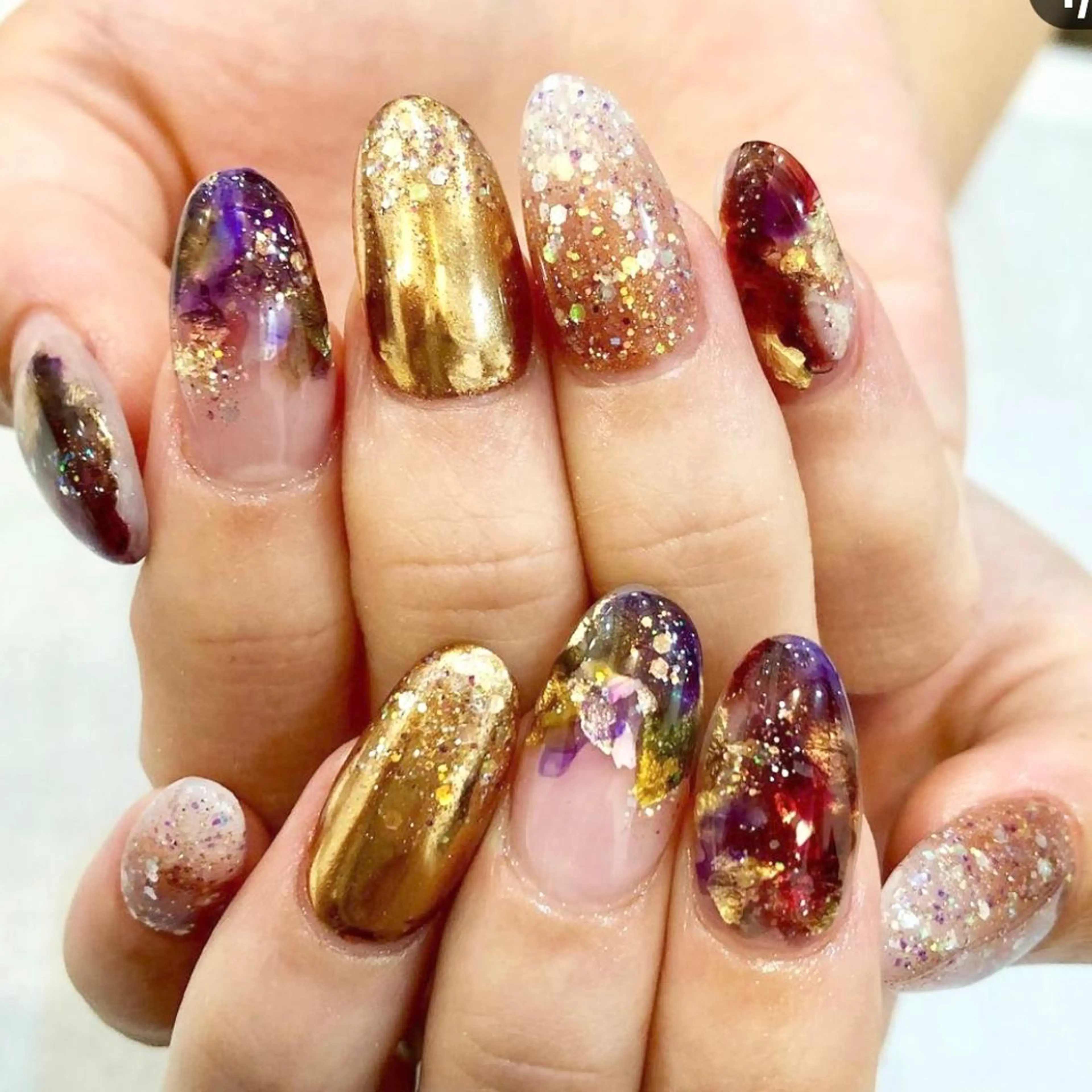 11月11日限定！オフ無料 お任せニュアンスネイル✨ ※店舗での予約の兼ね合いでお時間が前後する場合がございますの写真