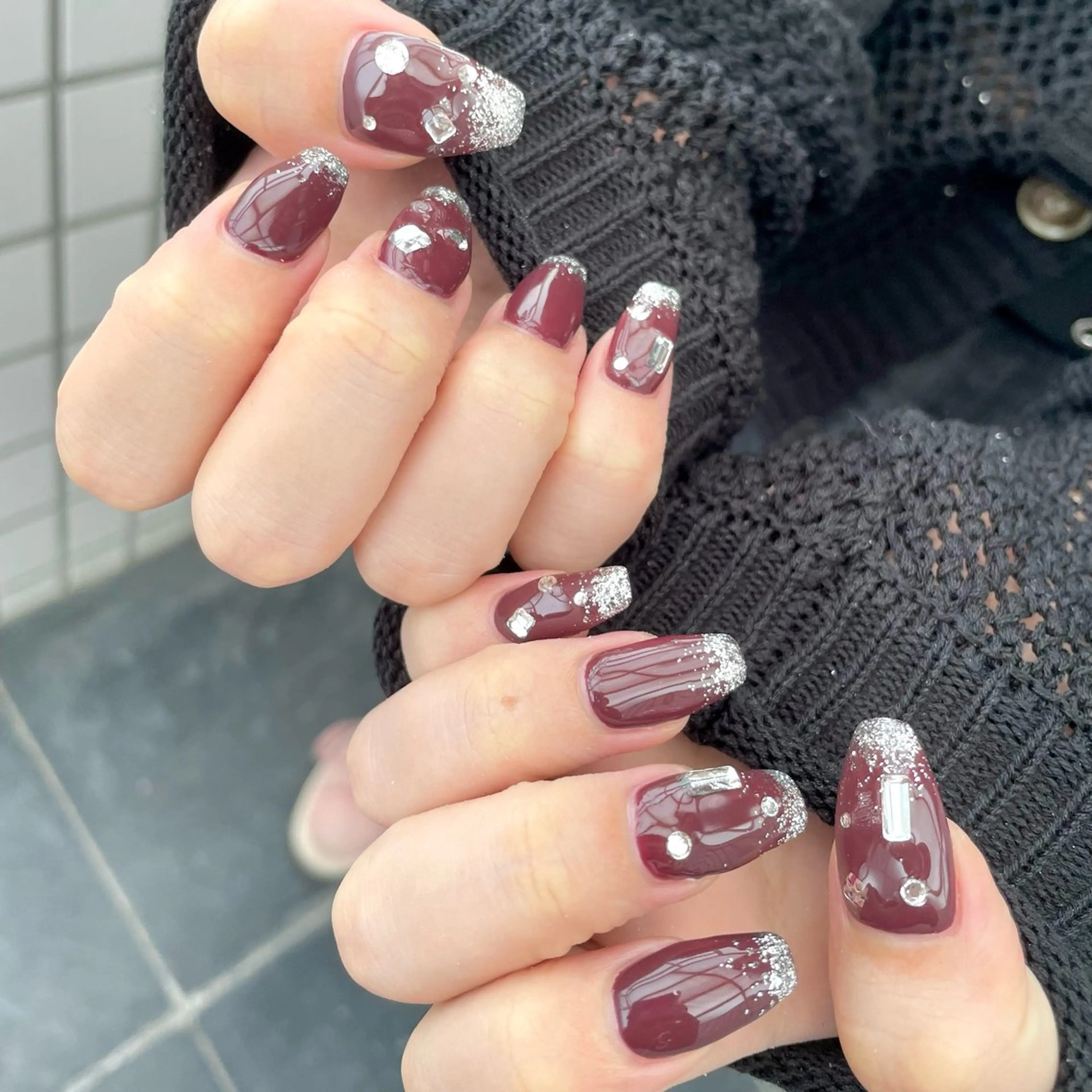 ネイル ハンドネイル Nail ヌシん家 AKANEのネイルデザイン
