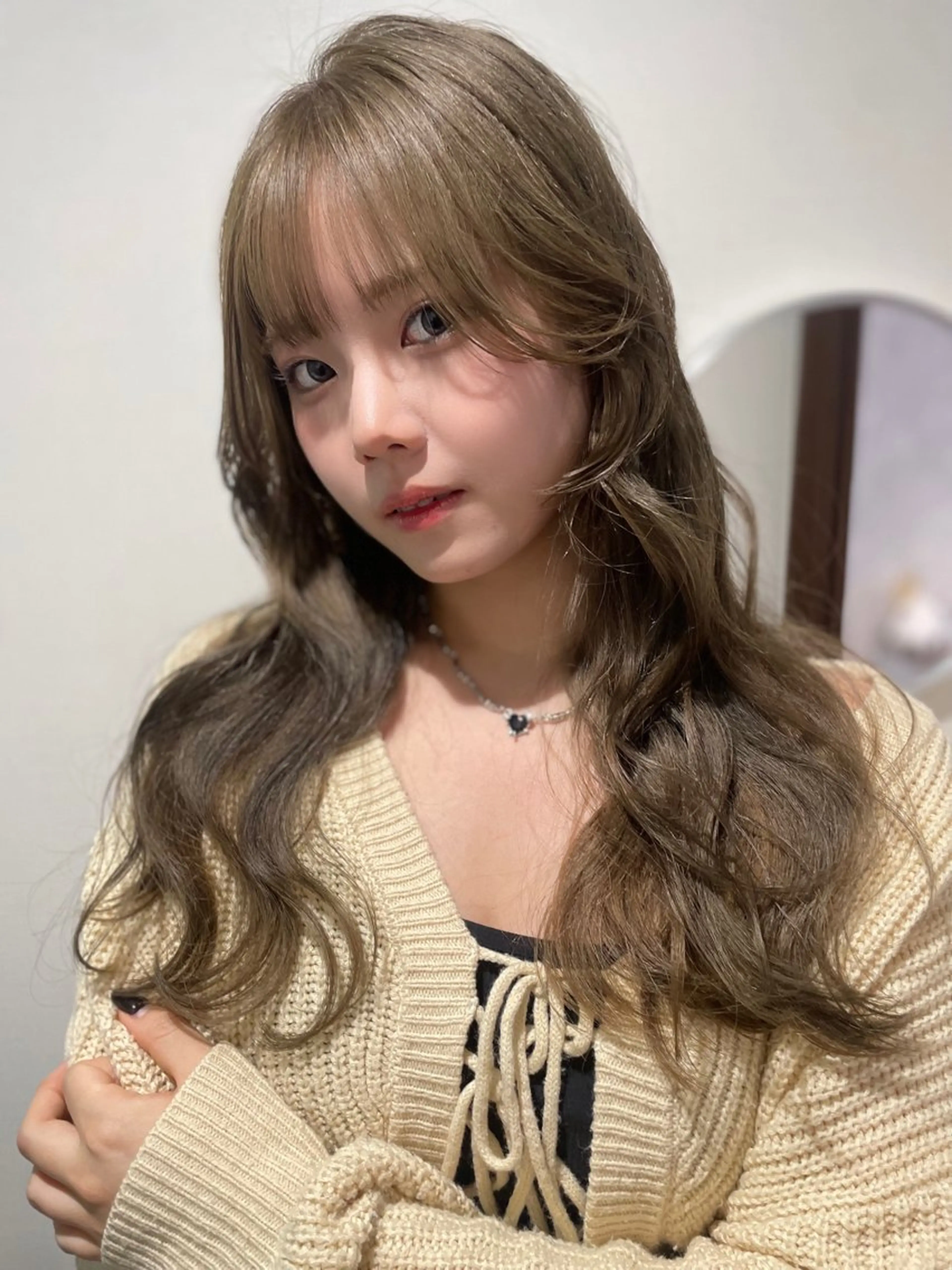 ロング カラー ヘアアレンジ カット ヘアカラー 透明感カラー/推しカ ラー☁️JURAのヘアスタイル