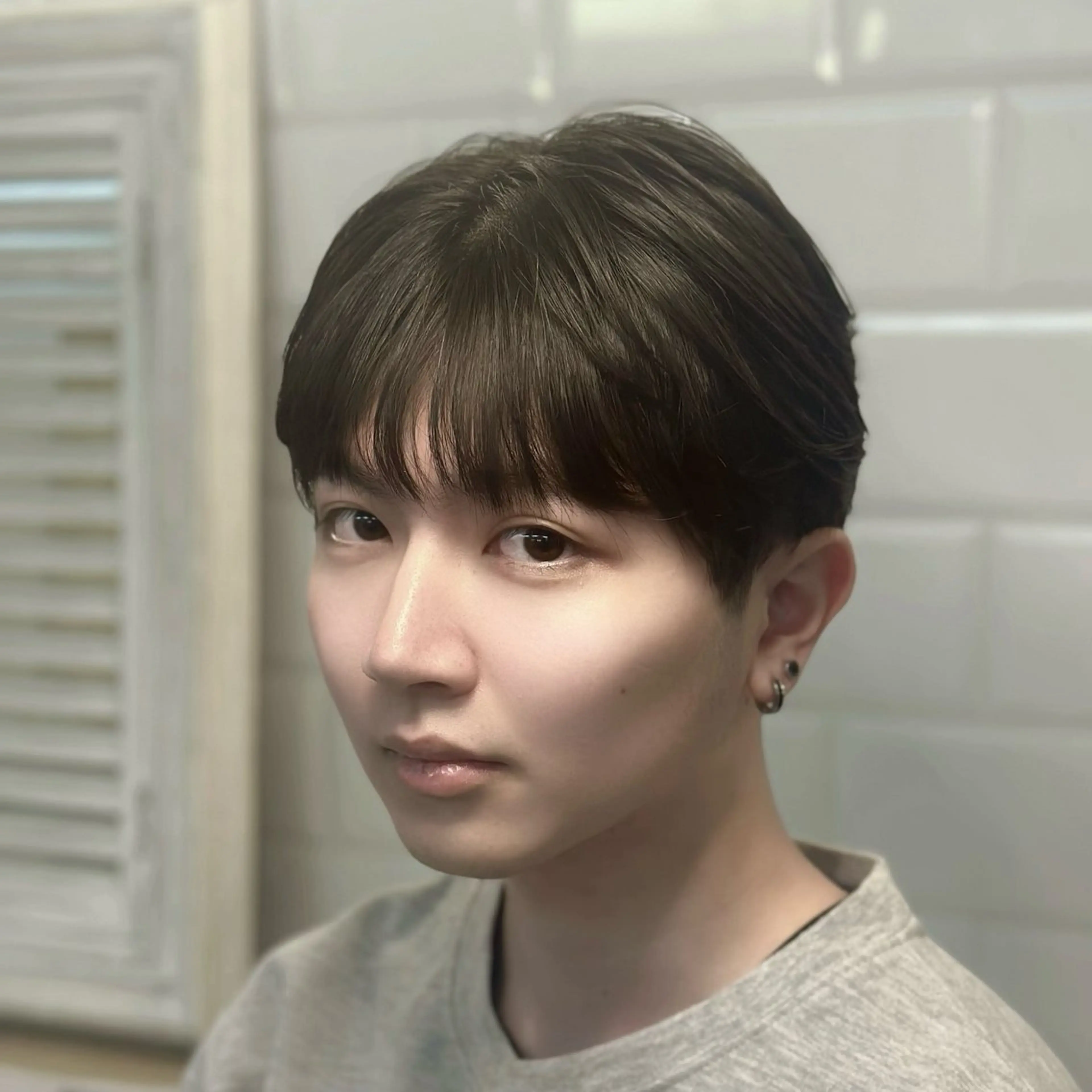 【ご新規様限定】【マッシュ、ウルフにおすすめ】🐺縮毛矯正🐺の写真