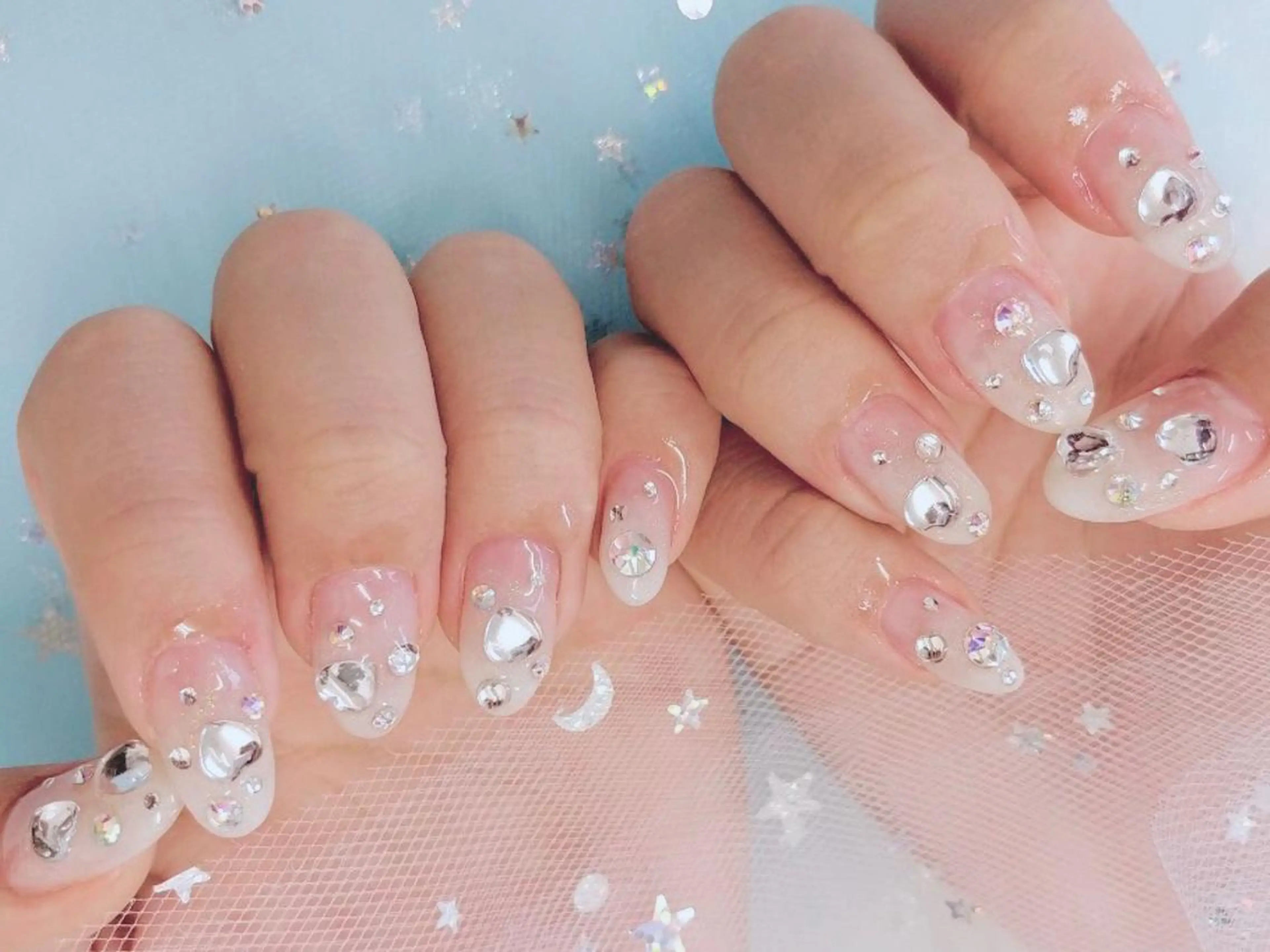 ネイル キラキラネイル シンプルネイル Nail lieNのネイルデザイン