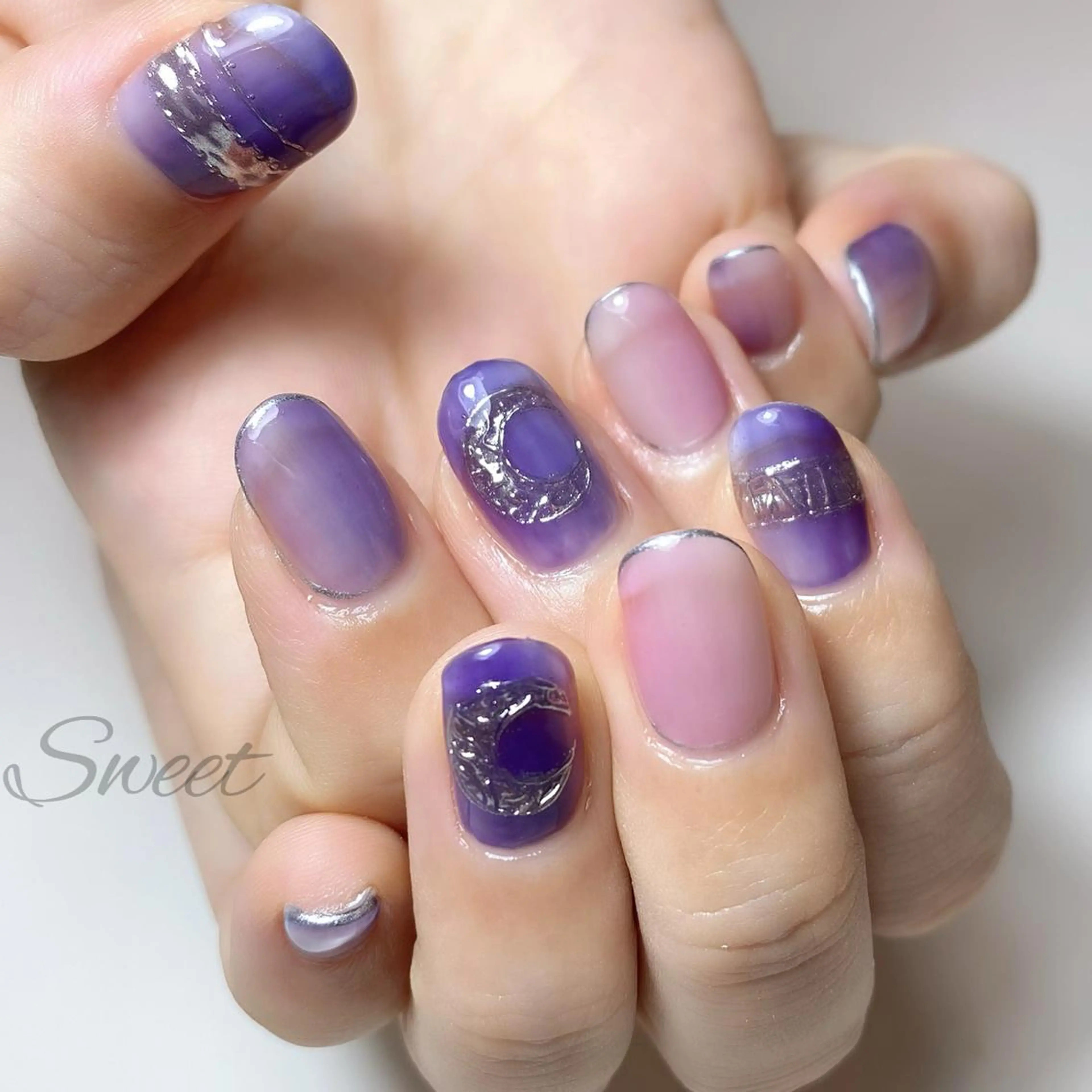 ネイル sweet 仲野陽子のネイルデザイン