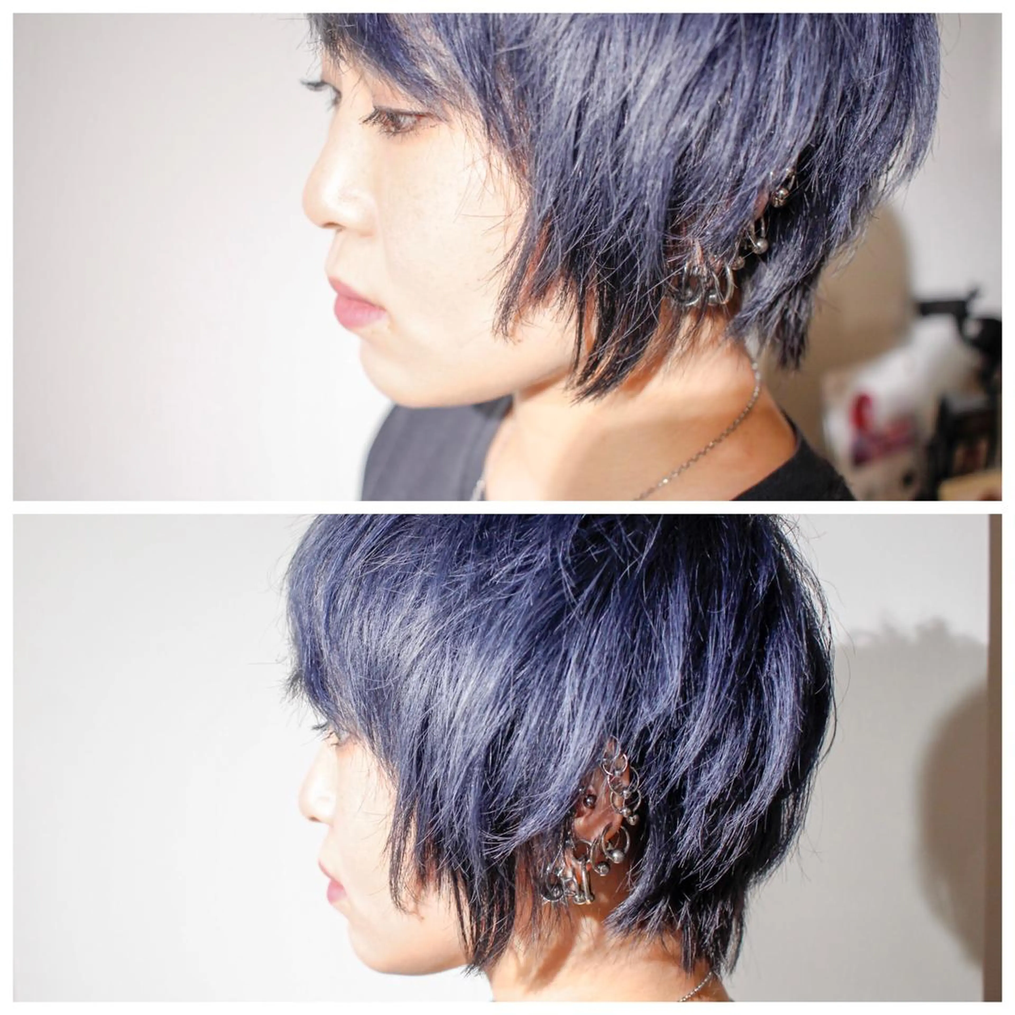 ショート カラー アッシュ アッシュグレー ブリーチ シルバー ショートヘア BOB🌟ハイトーン /ブリーチ/TAKUのヘアスタイル