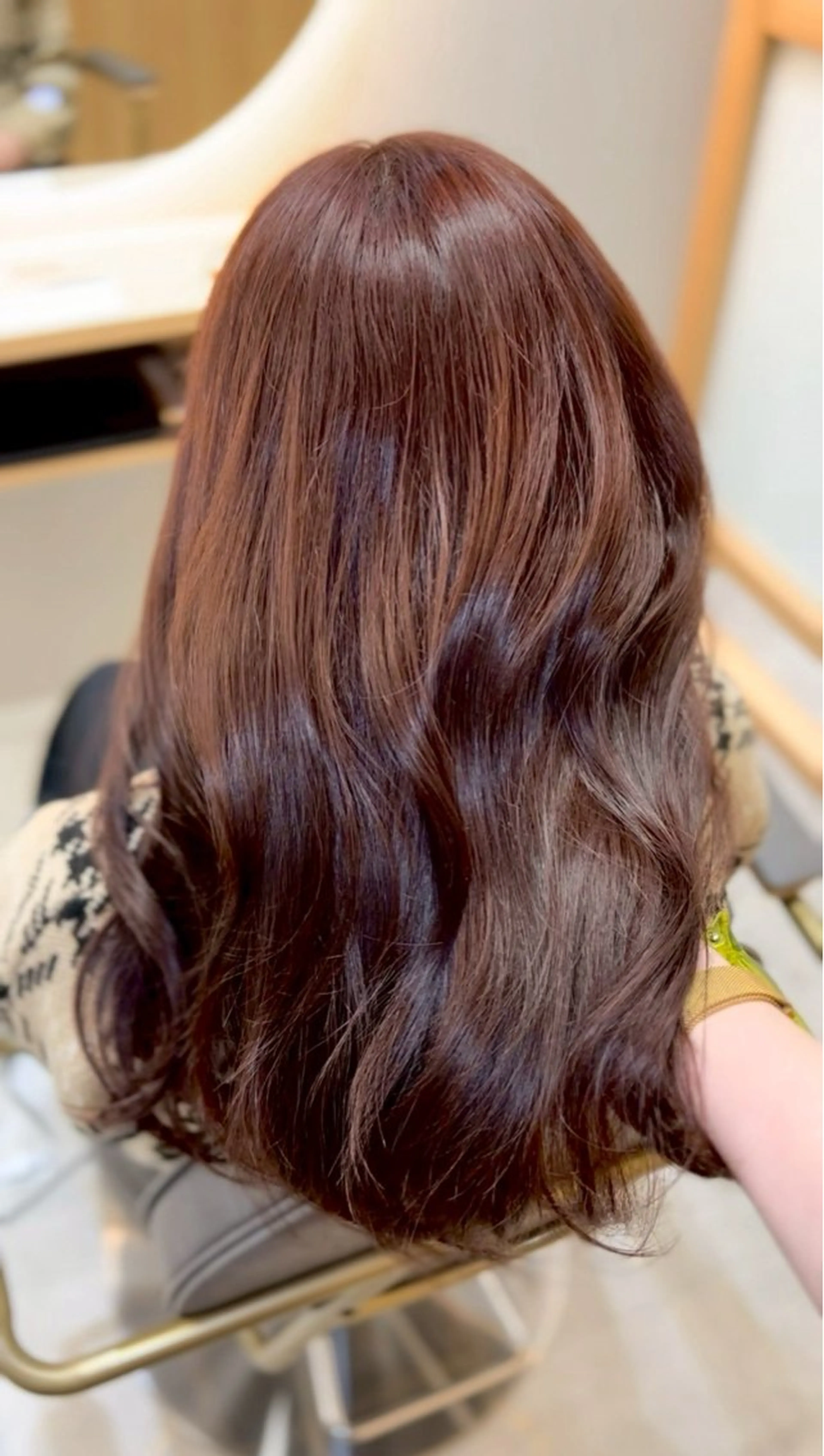 ロング カラー みな🫧艶カラー/ 髪質改善/前髪カットのヘアスタイル