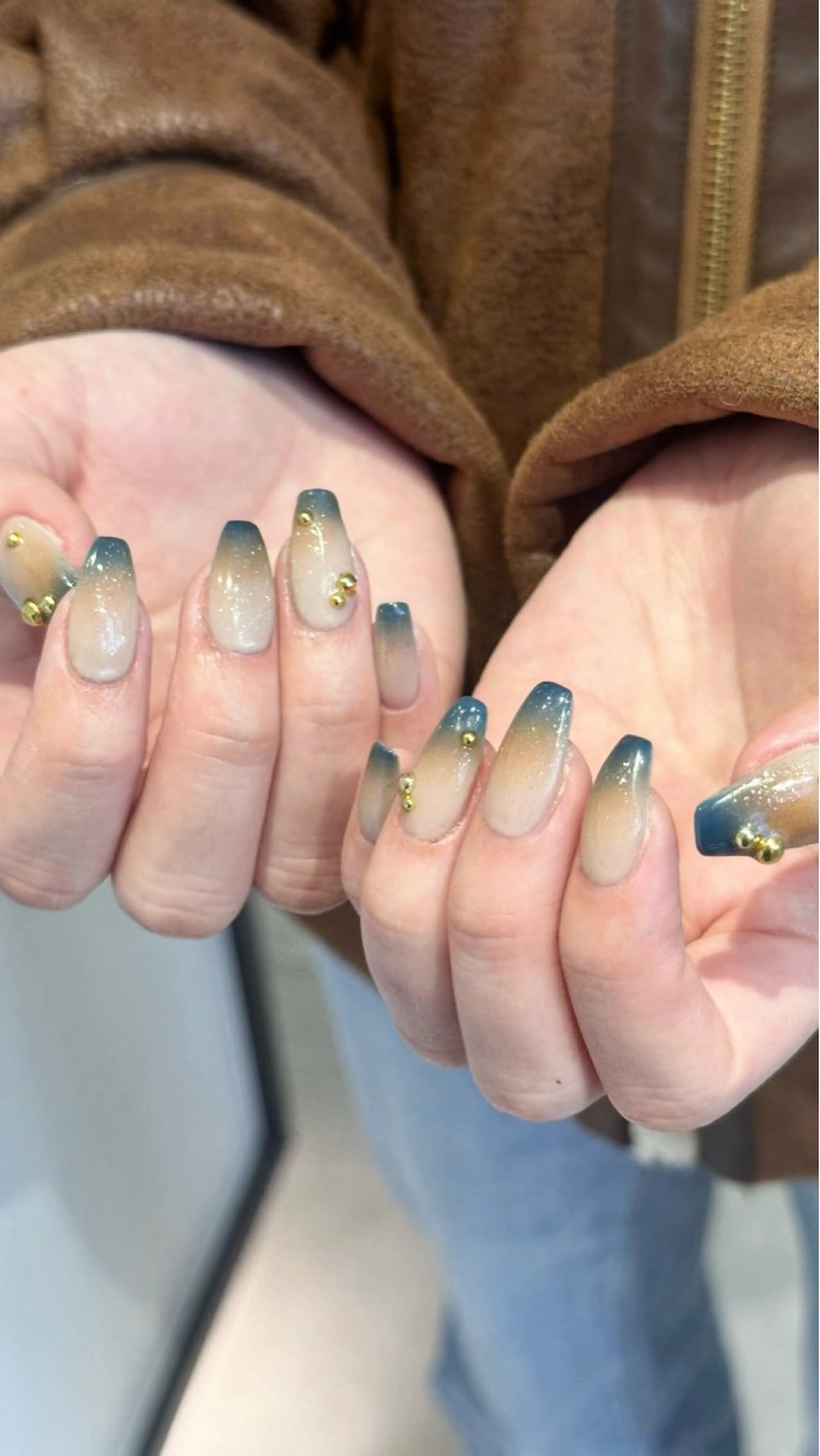 ネイル ハンドネイル 🎀韓国レイヤー特化 🎀ベージュ/ミクのヘアスタイル